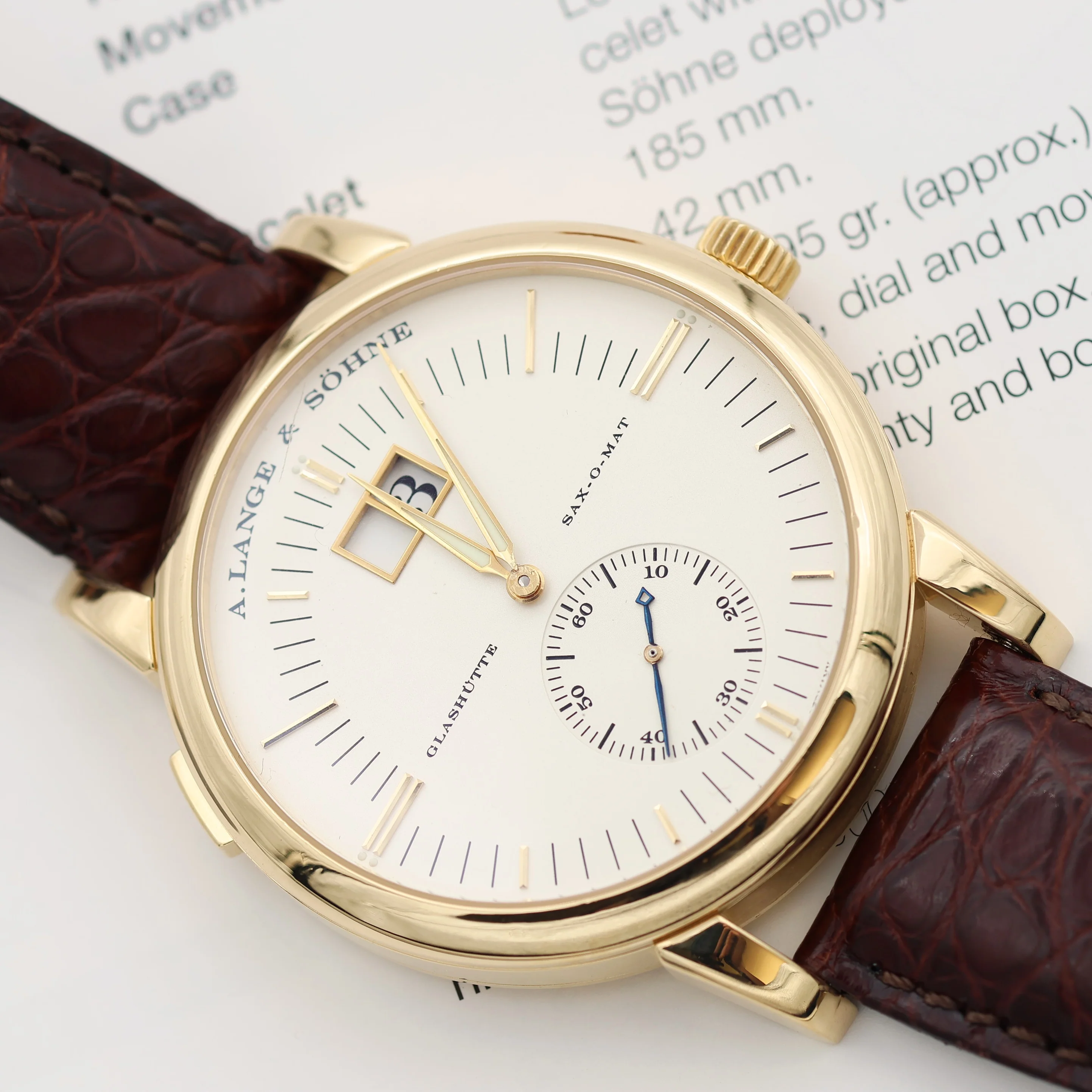 A. Lange & Sohne Saxonia ref. 309.021 - Image 5