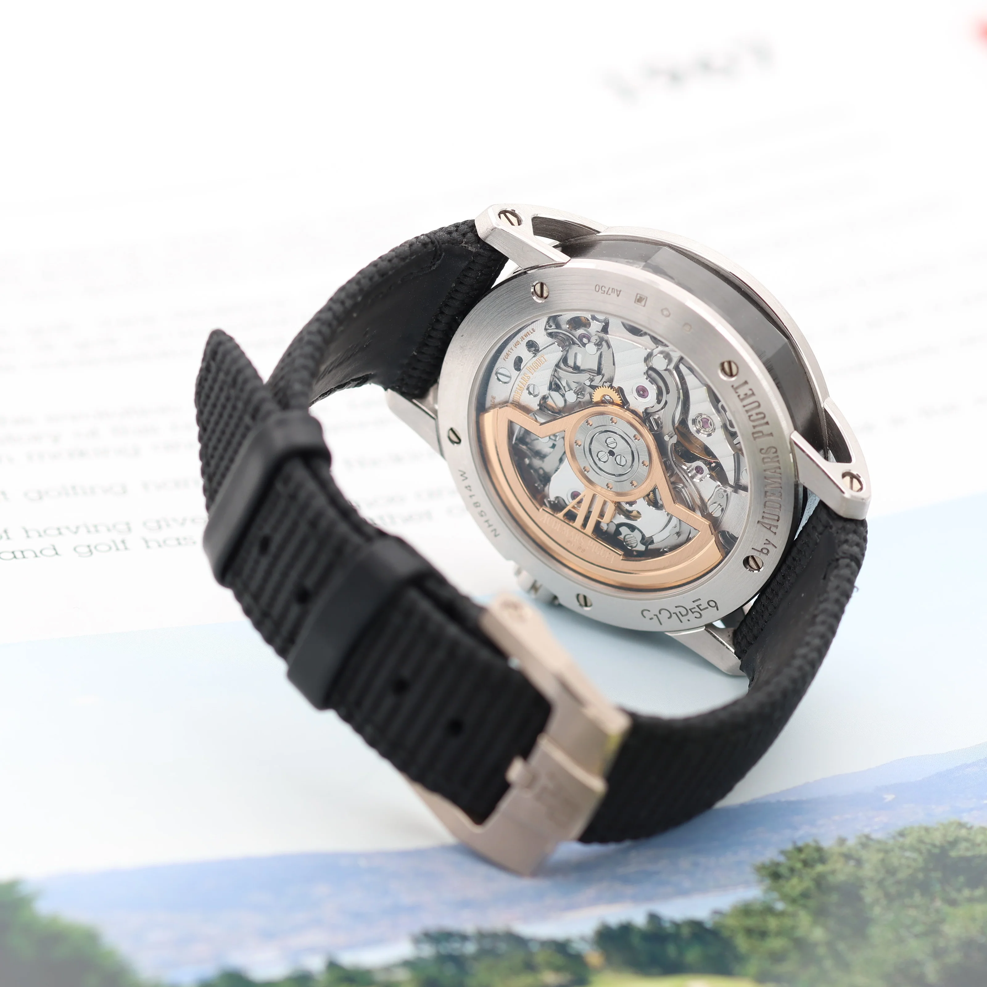 Audemars Piguet Code 11.59 Selfwinding Chronograph 41mm ref. 26393NB.OO.A002KB.01 Full Set - Image 10