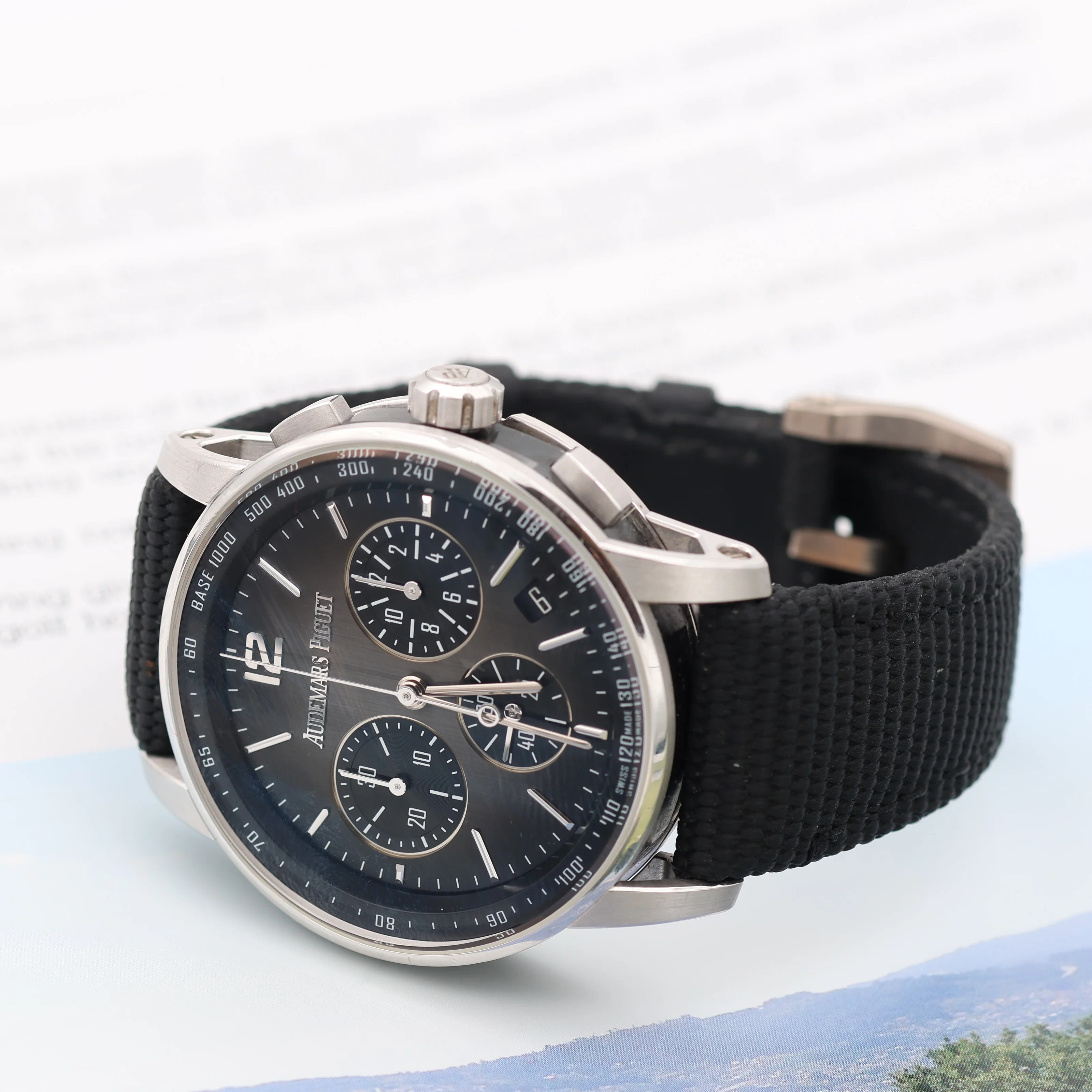 Audemars Piguet Code 11.59 Selfwinding Chronograph 41mm ref. 26393NB.OO.A002KB.01 Full Set - Image 11