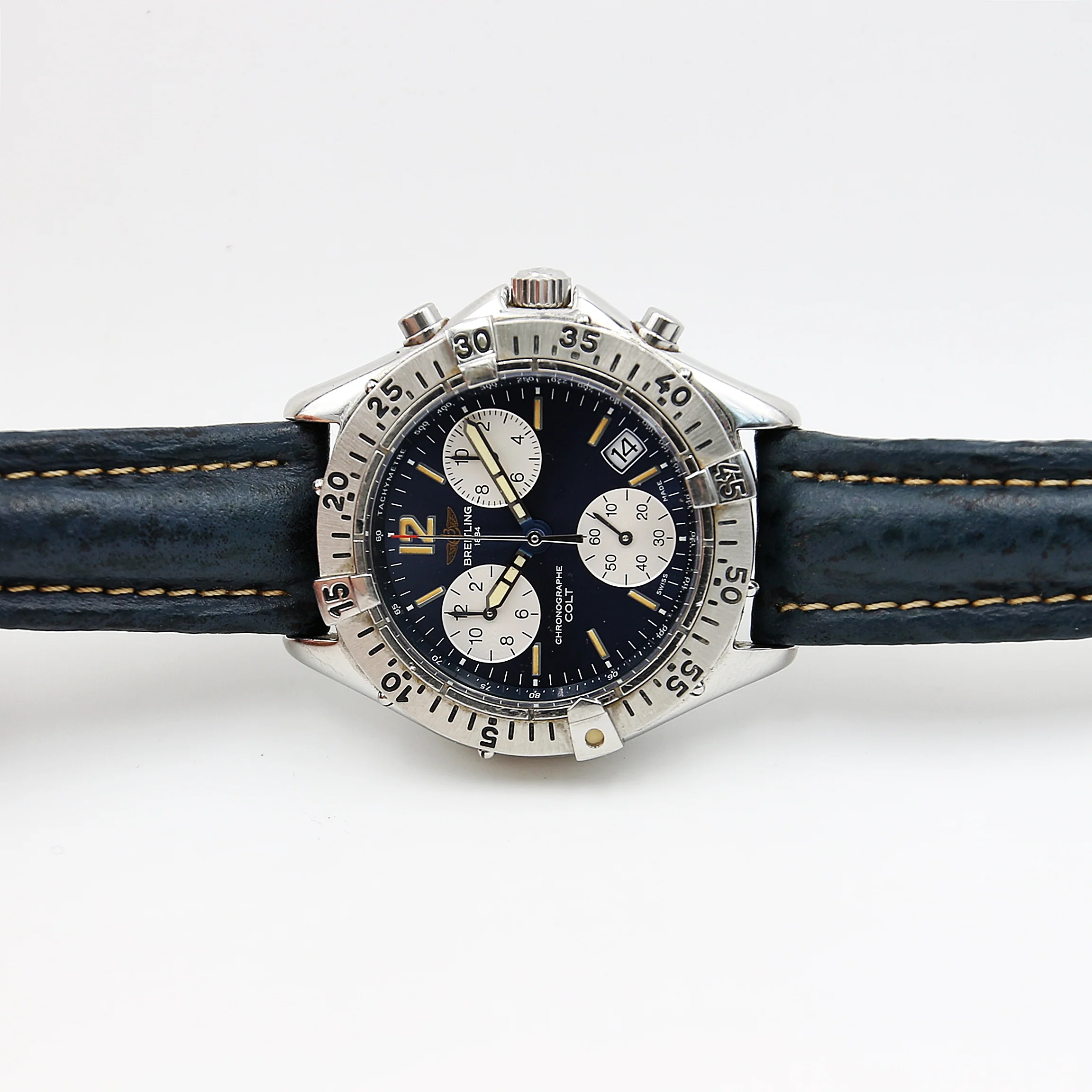 Breitling Colt Chronograph ref. A53035 Leather Strap - Image 2