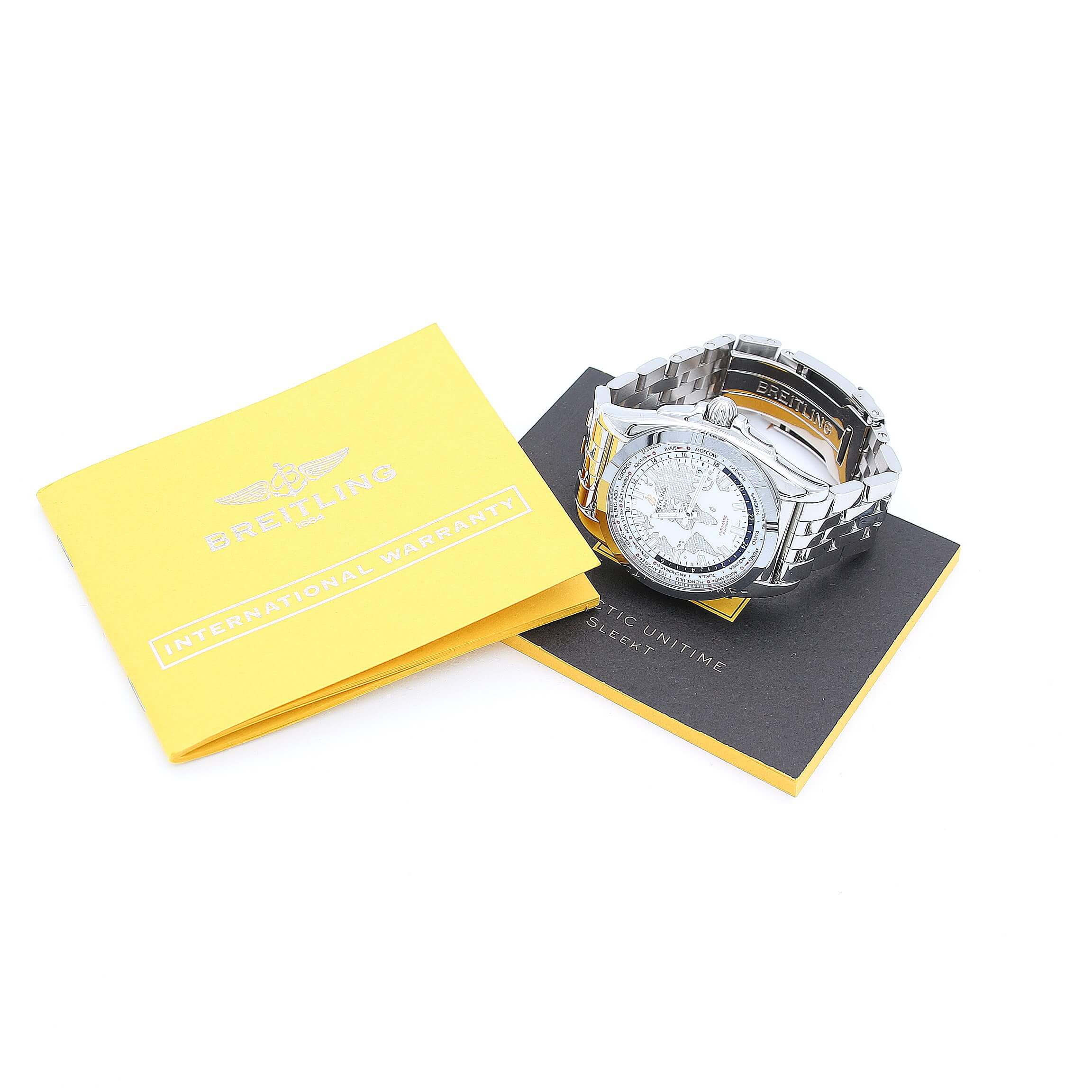 Breitling New Galactic Unitime ref. WB3510U0/A777 - Image 3