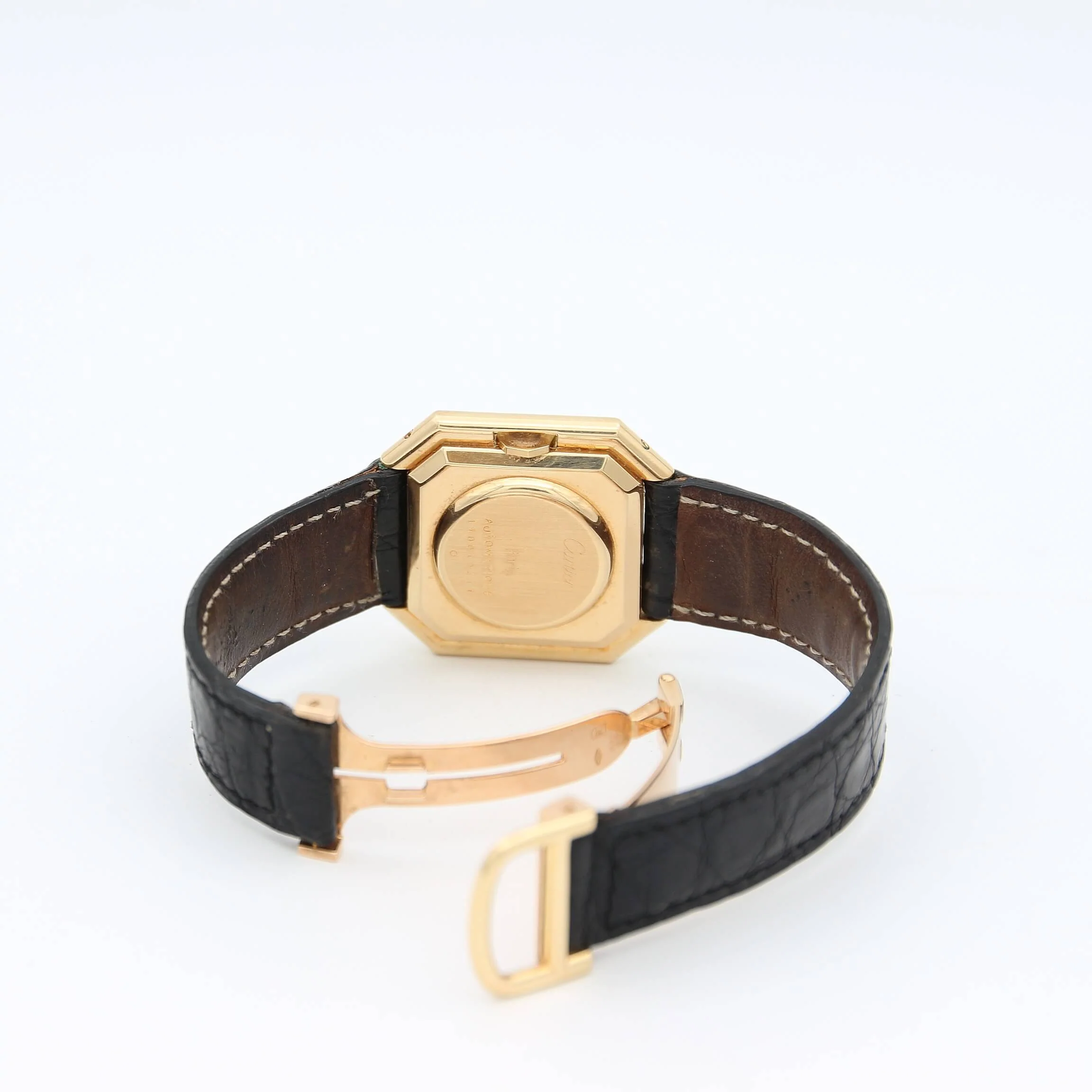 Cartier Ceinture Automatic Ref. 17001 – 18K Yellow Gold with Deplo Cartier - Image 5