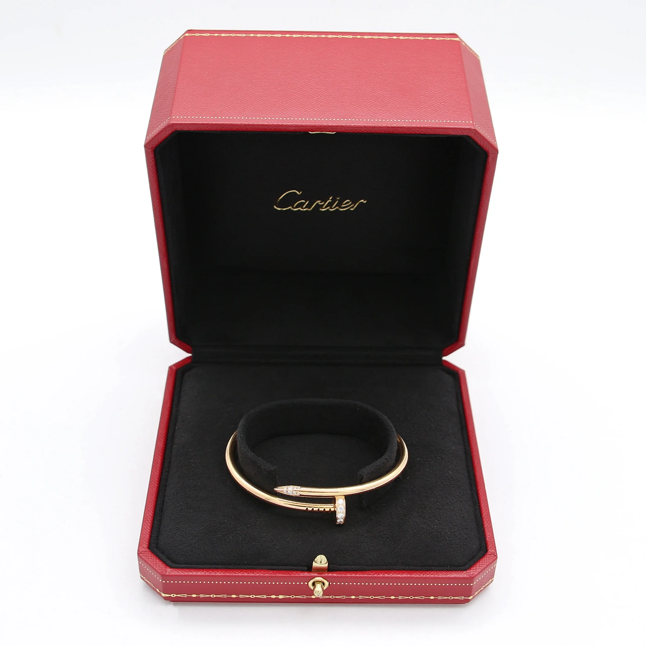 Cartier Juste un Clou Bracelet Diamond - 750(YG) - 32.2g - Size 17 - Image 4