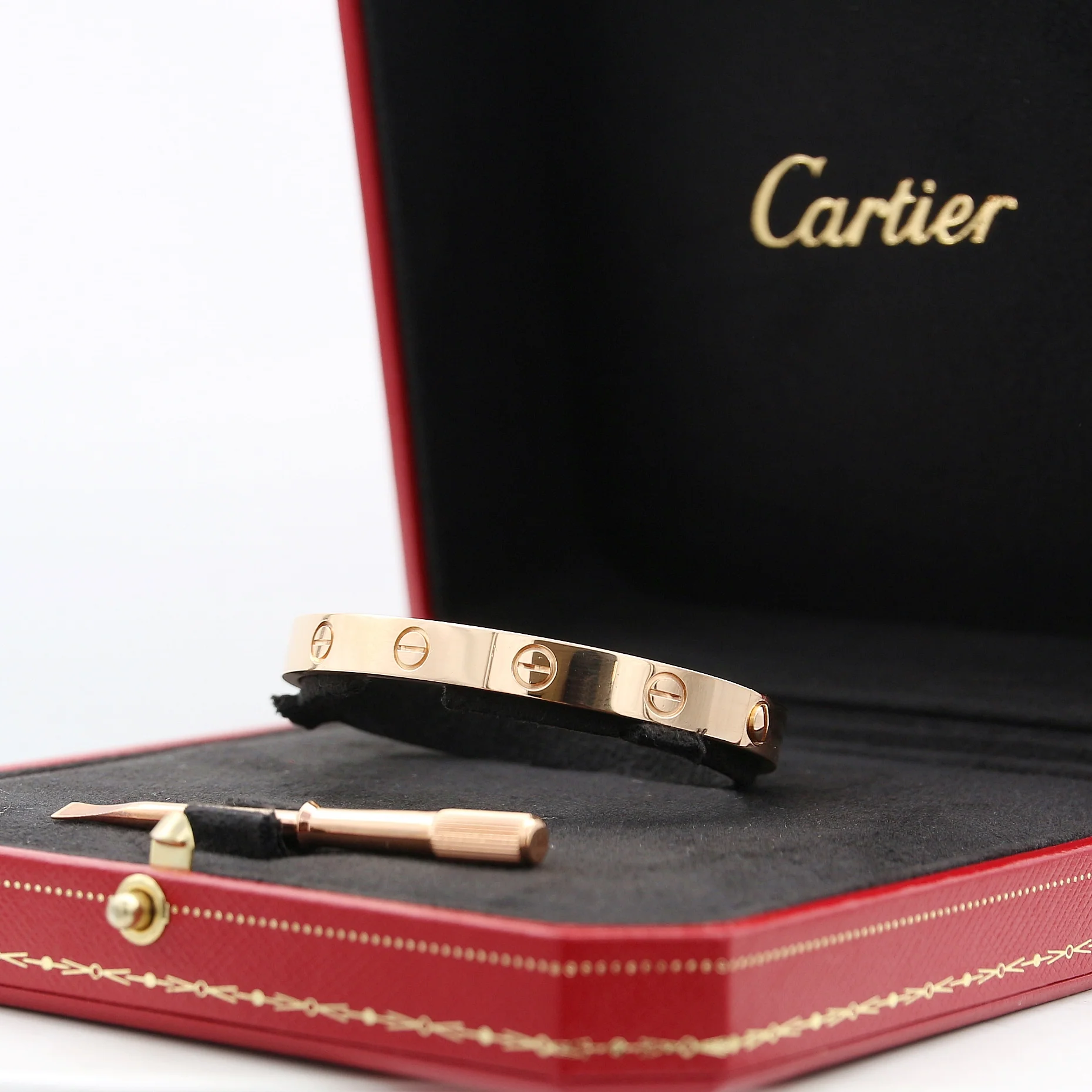 Cartier - Love Bracelet 750(YG) 29.7g - Size 16 With screwdriver - Full Set - 2007 - Image 3