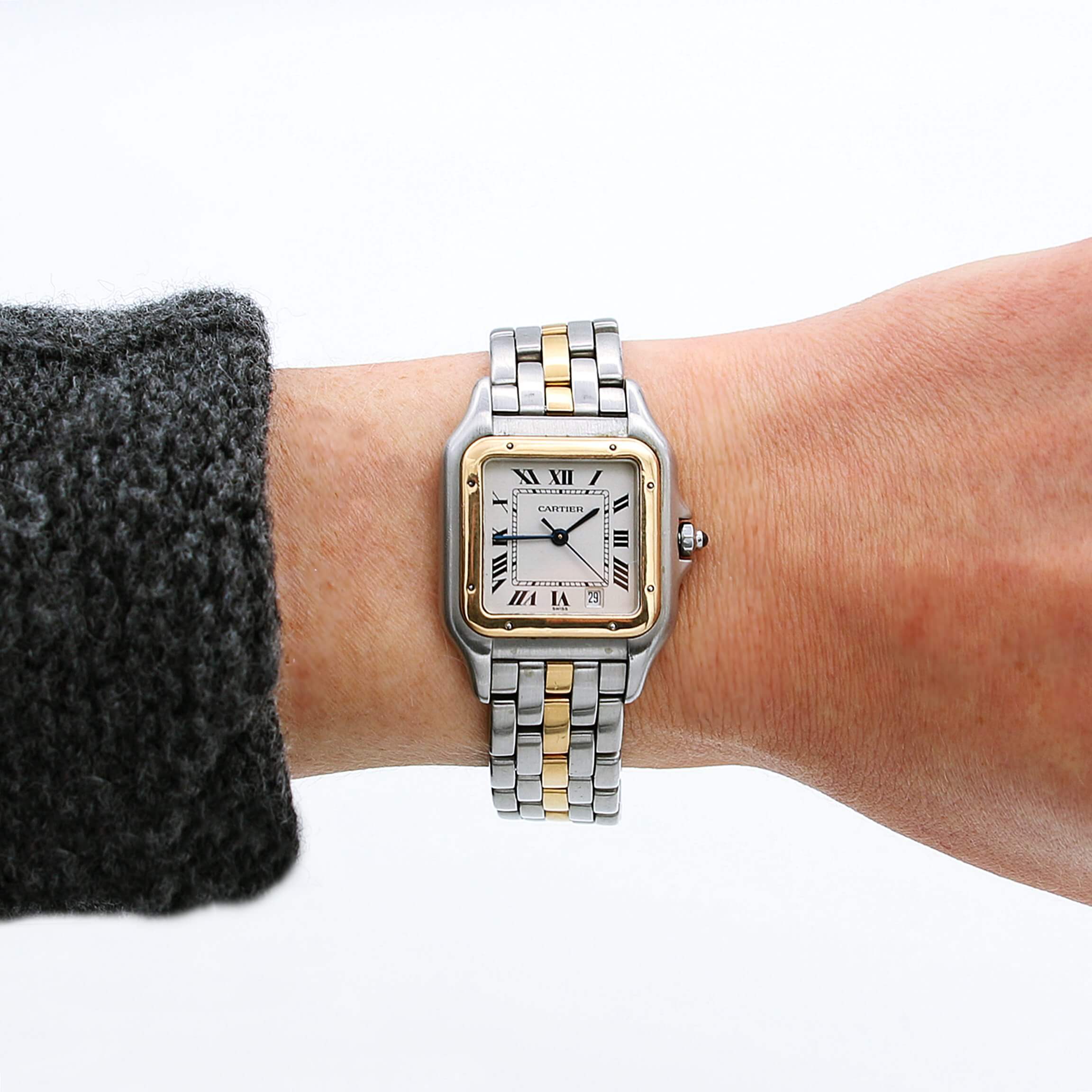 Cartier Panthere ref. 187949 Steel/Gold (1 line bracelet) - Full Set - Image 3