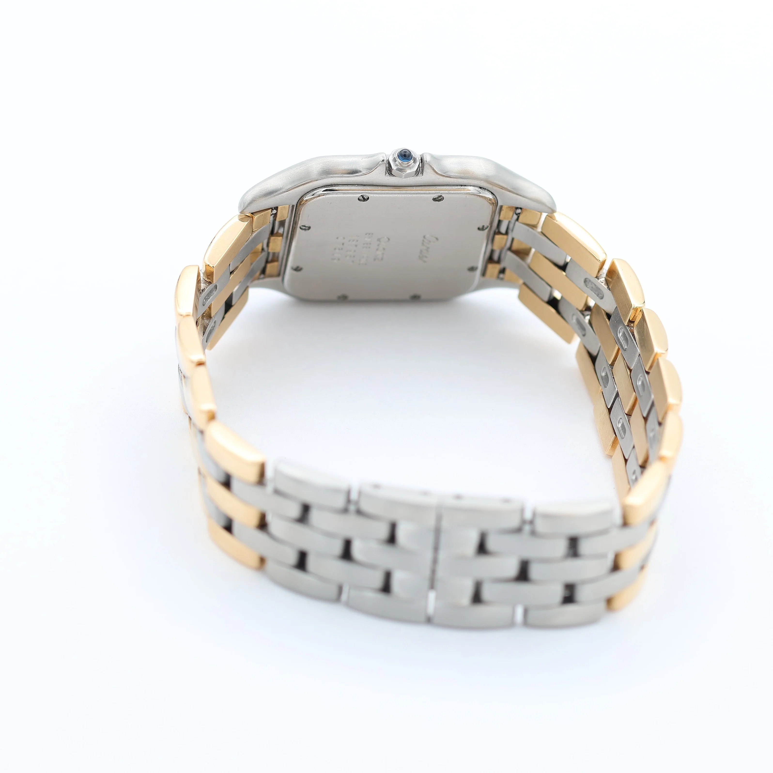 Cartier Panthere ref. 187957 Steel and 18K Gold with Three Lines Bracelet - Full Set - Image 13