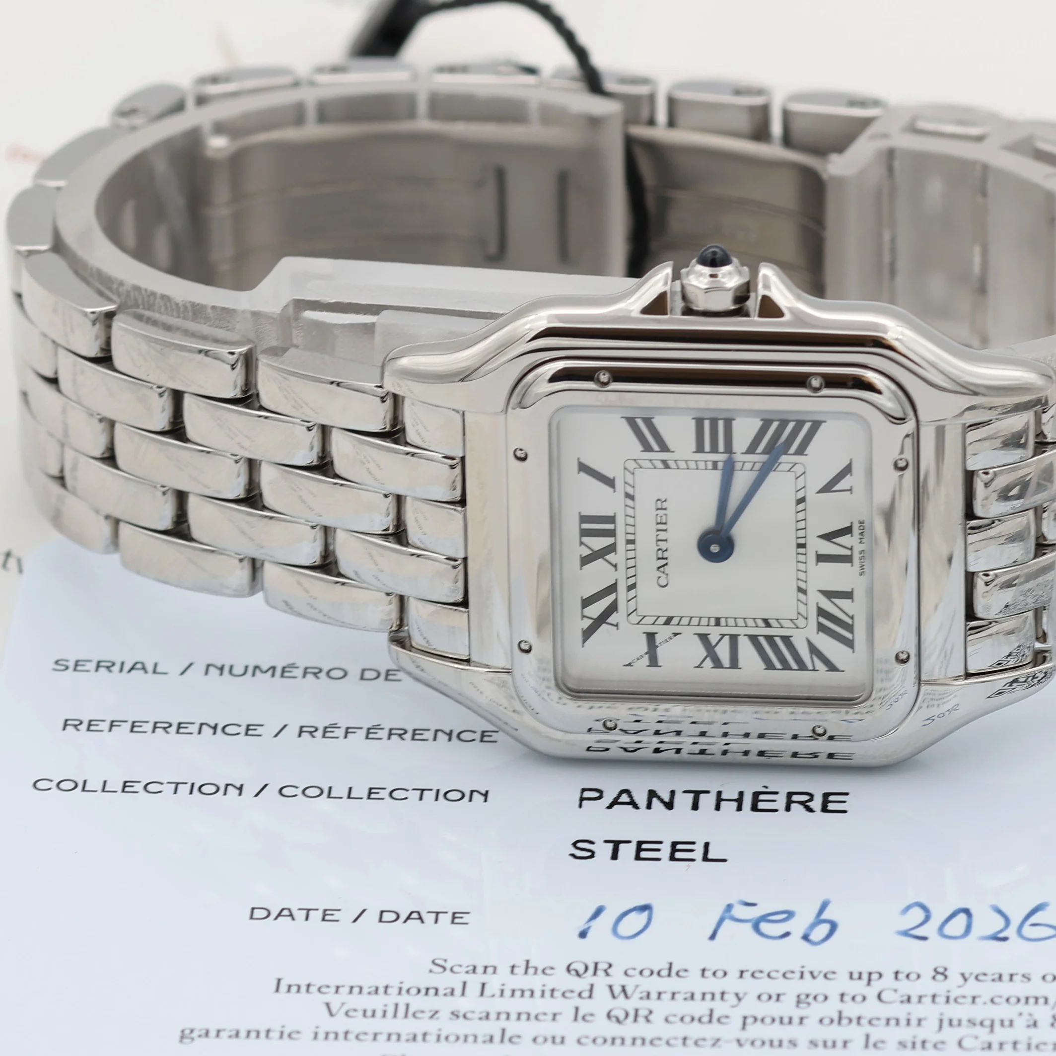 Cartier Panthère ref. WSPN0015 - White Dial - Full Set - Image 8