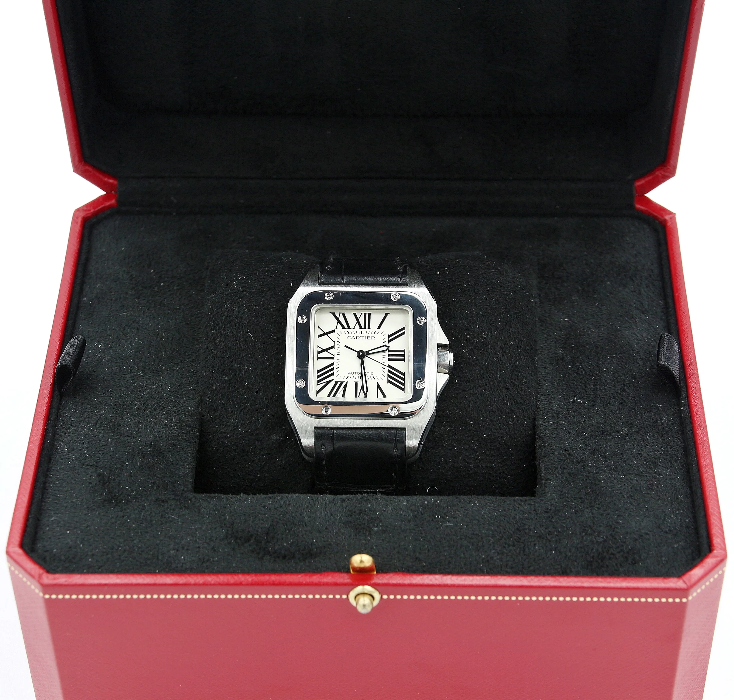 Cartier Santos 100 Midsize ref. 2878 - Full Set - Image 3