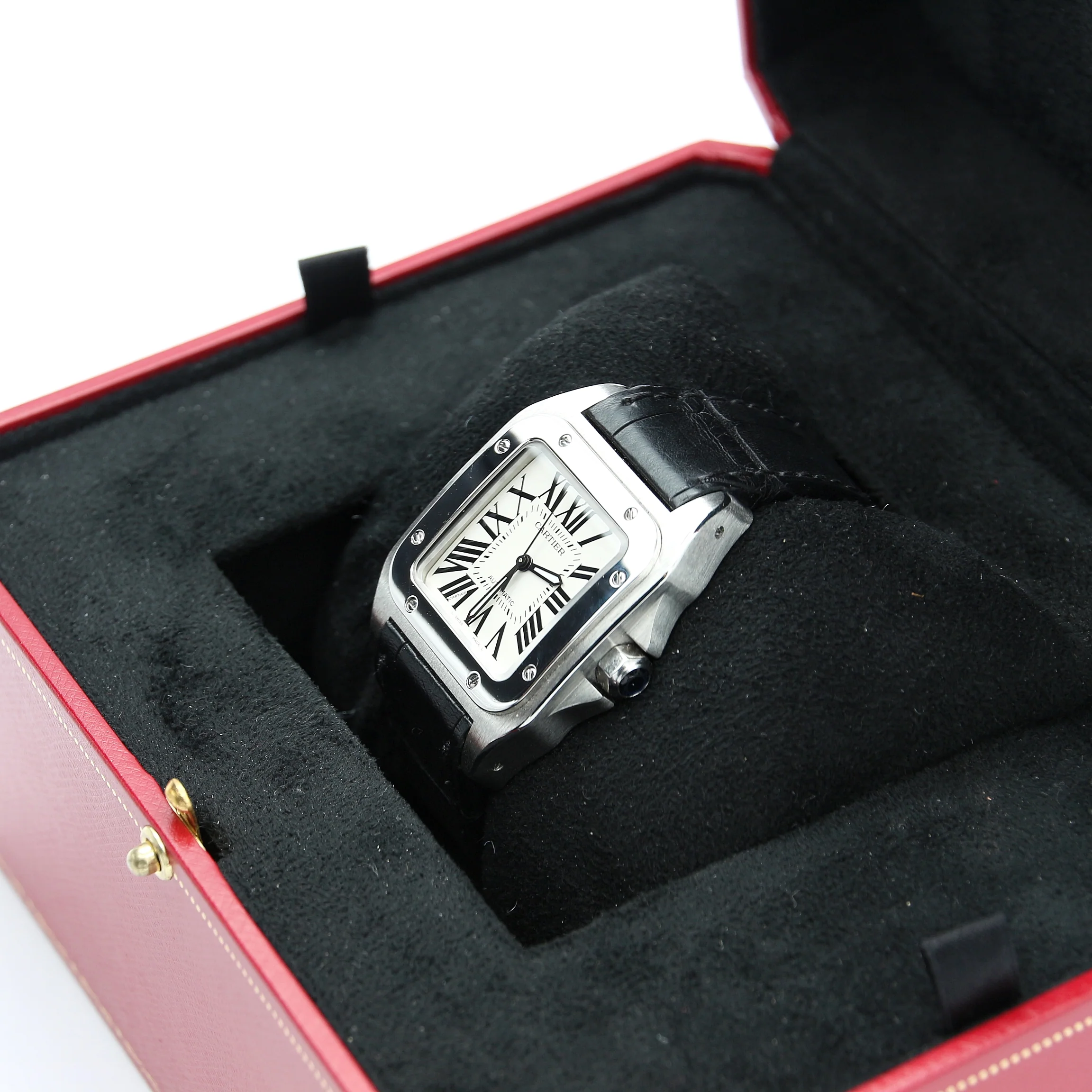 Cartier Santos 100 Midsize ref. 2878 - Full Set - Image 4