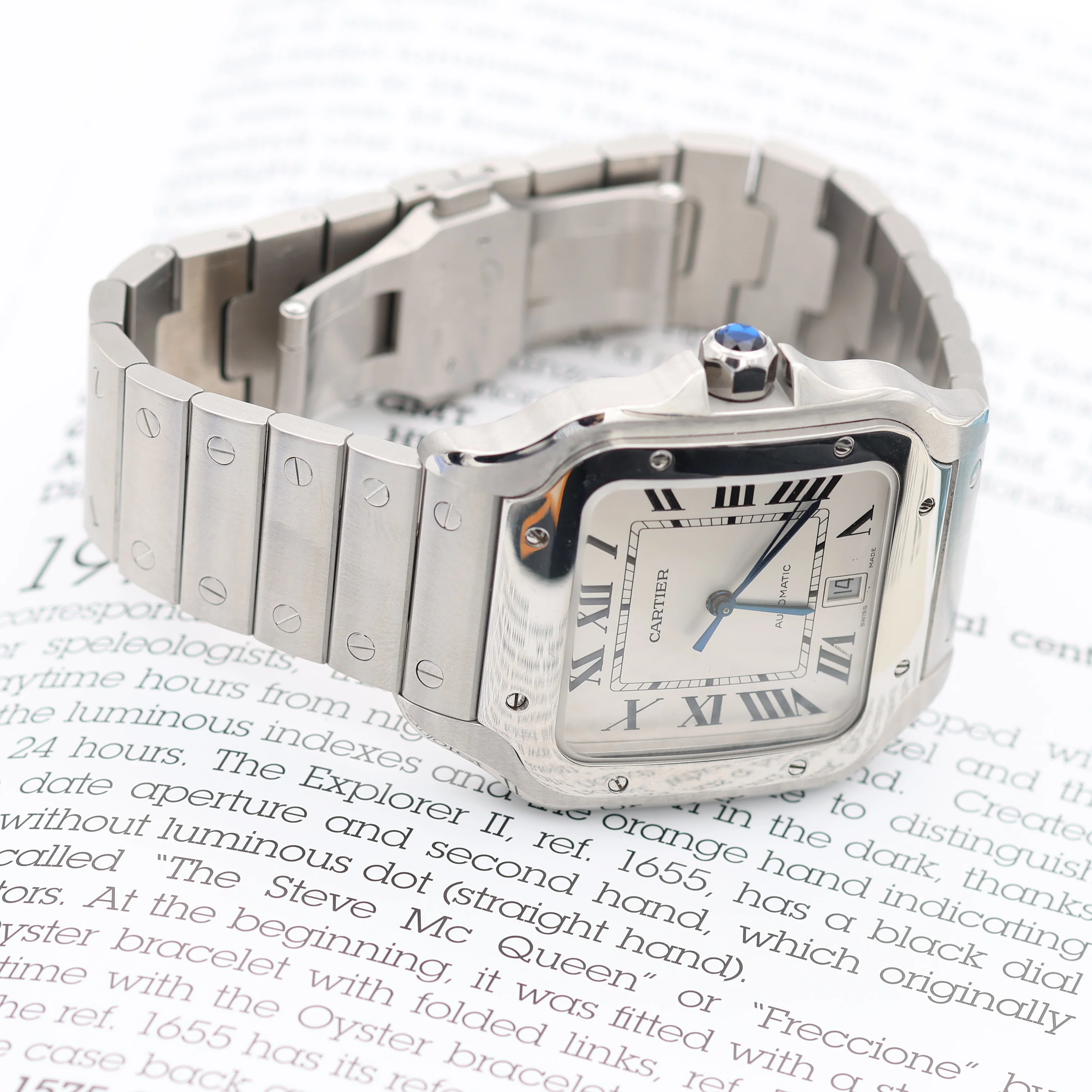 Cartier Santos Automatic Large Ref. WSSA0018 - Image 7