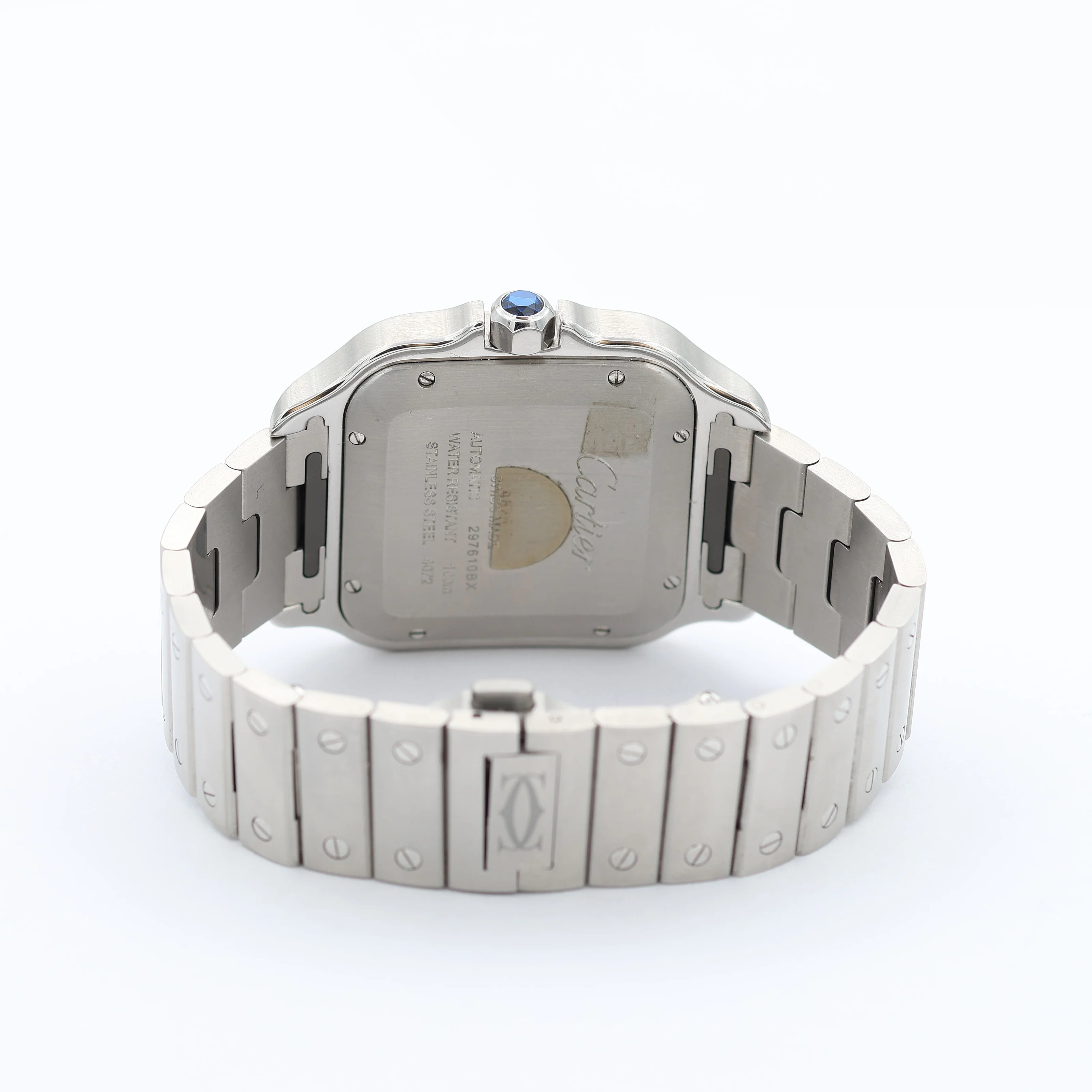Cartier Santos Blue Dial ref. WSSA0030 - Blue Dial - Image 11