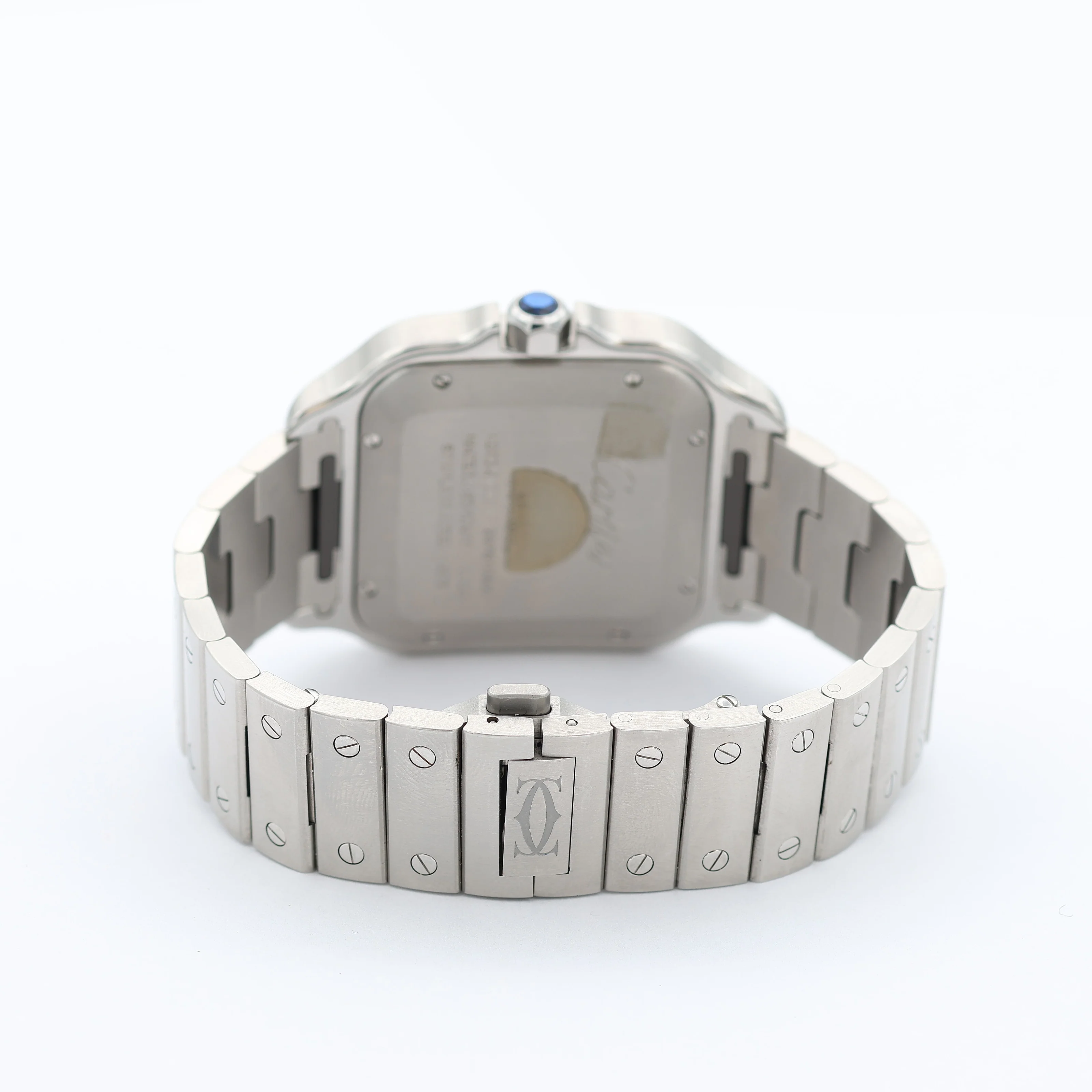 Cartier Santos Blue Dial ref. WSSA0030 - Blue Dial - Image 12