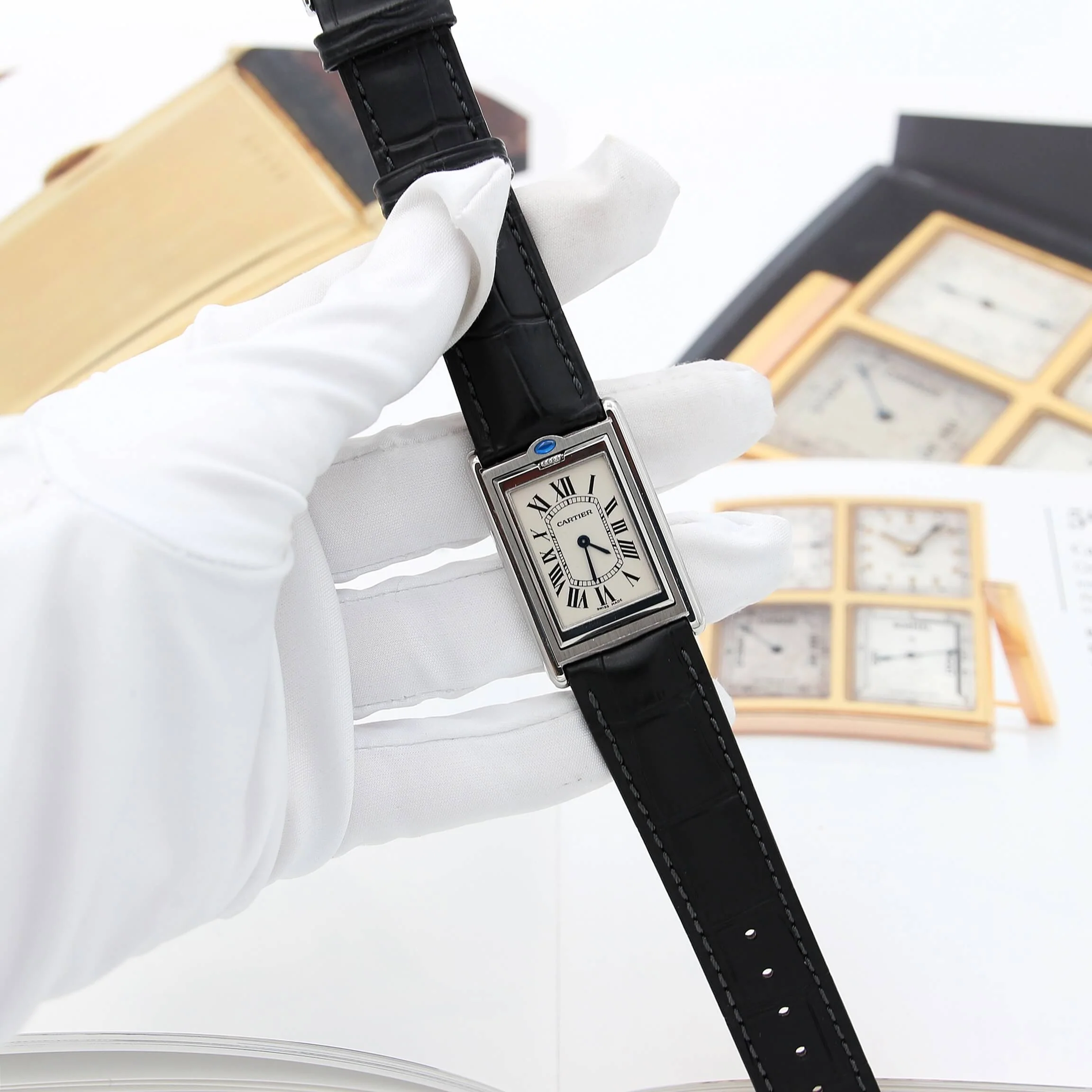 Cartier Tank Basculante Manual Winding ref. 2390 – Paris Boutique Edition “Open Caseback” - Image 3