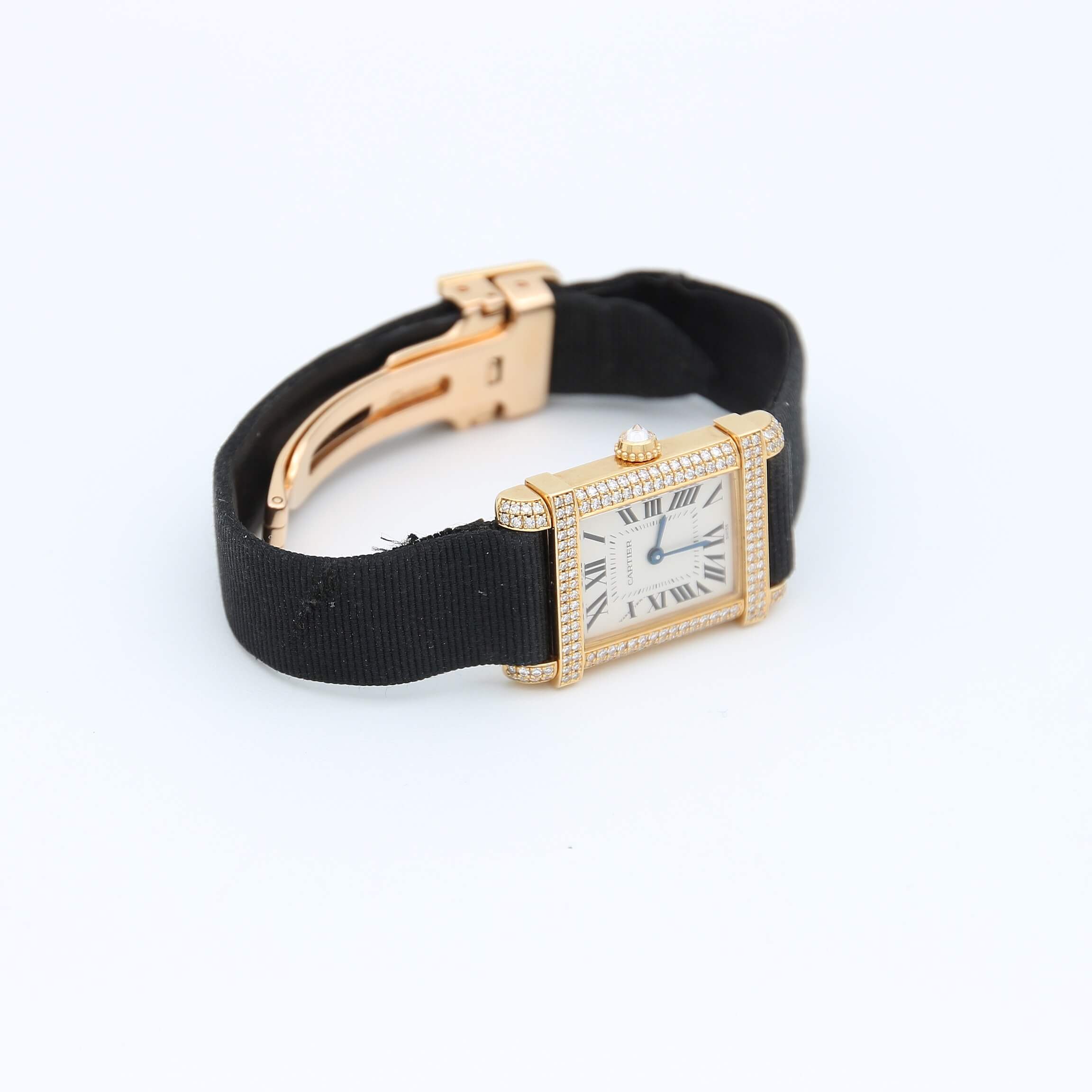 Cartier Tank Chinoise ref. 2305 – 18K Gold & Diamonds - Image 3