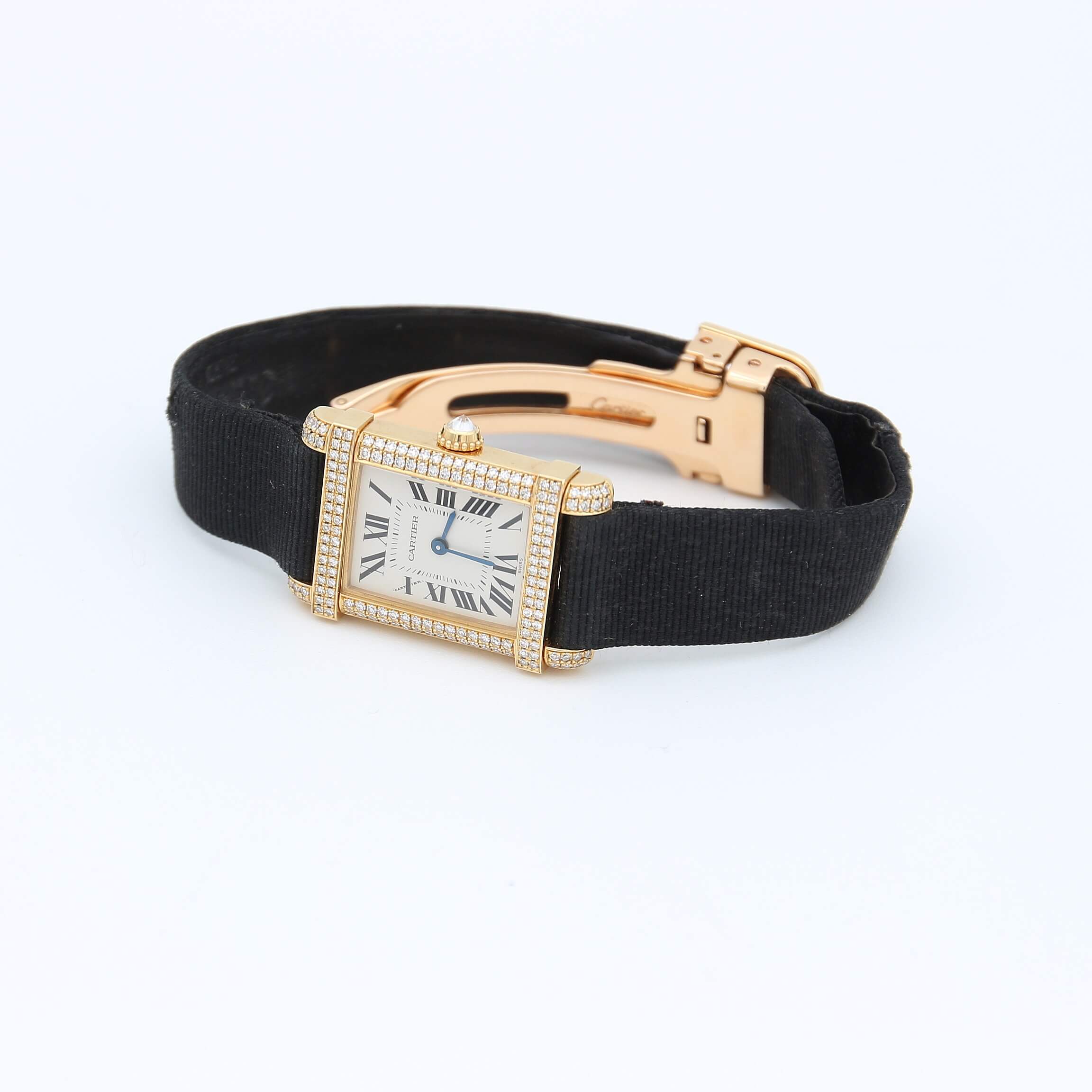 Cartier Tank Chinoise ref. 2305 – 18K Gold & Diamonds - Image 4