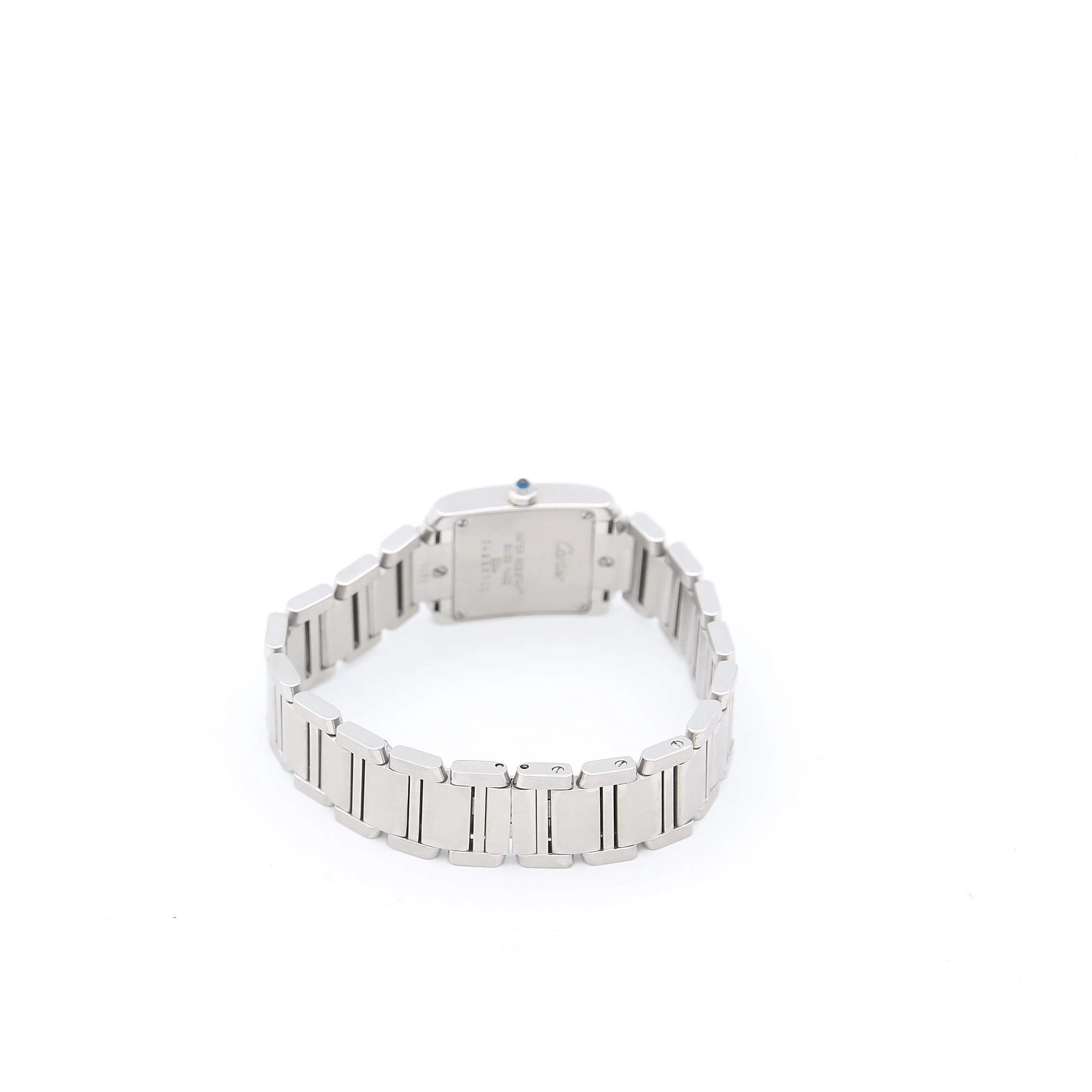 Cartier Tank Française ref 2384 20mm - Steel bracelet - Image 4