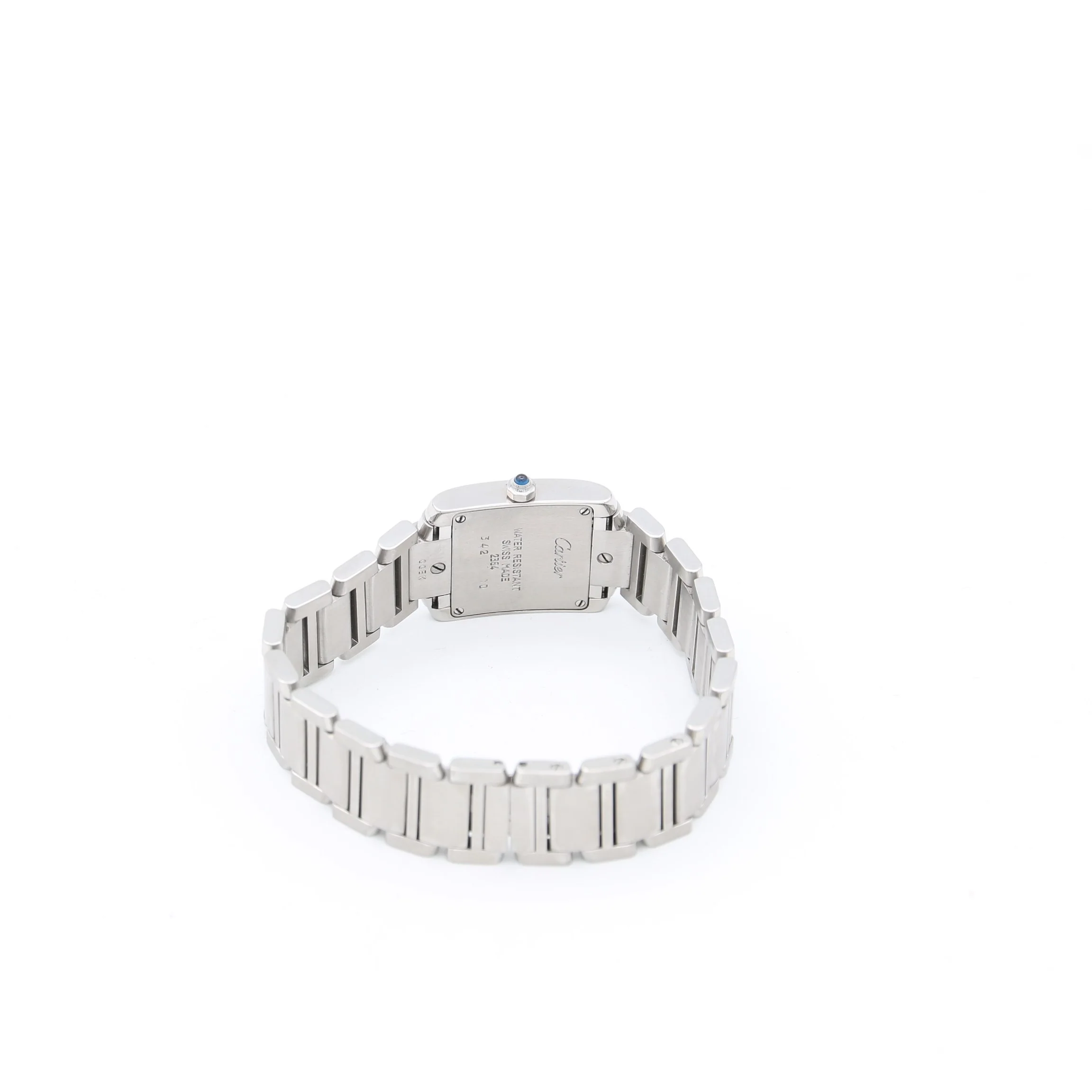 Cartier Tank Française ref 2384 20mm - Steel bracelet - Image 5
