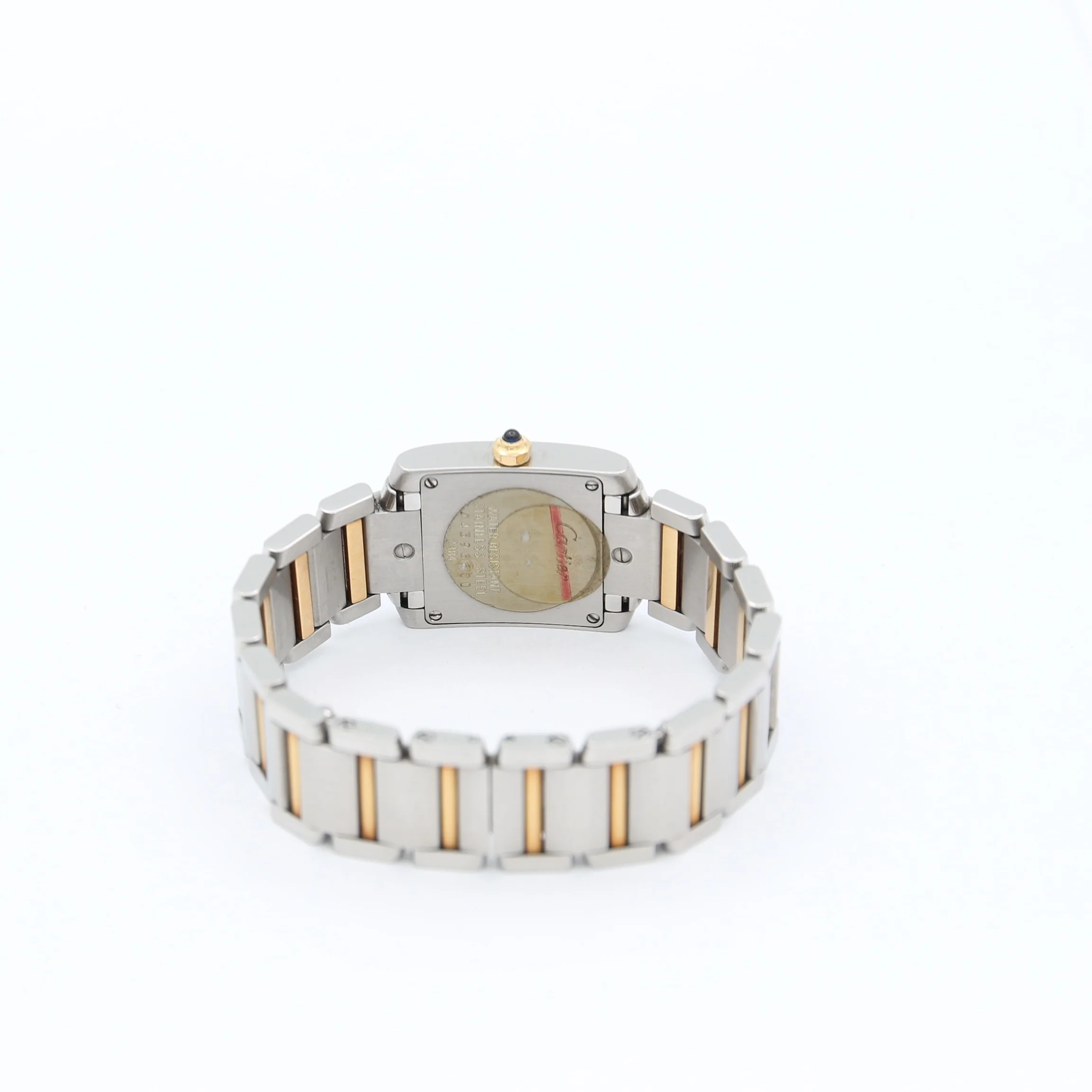 Cartier Tank Française ref 2384 in Steel/Gold - Image 7