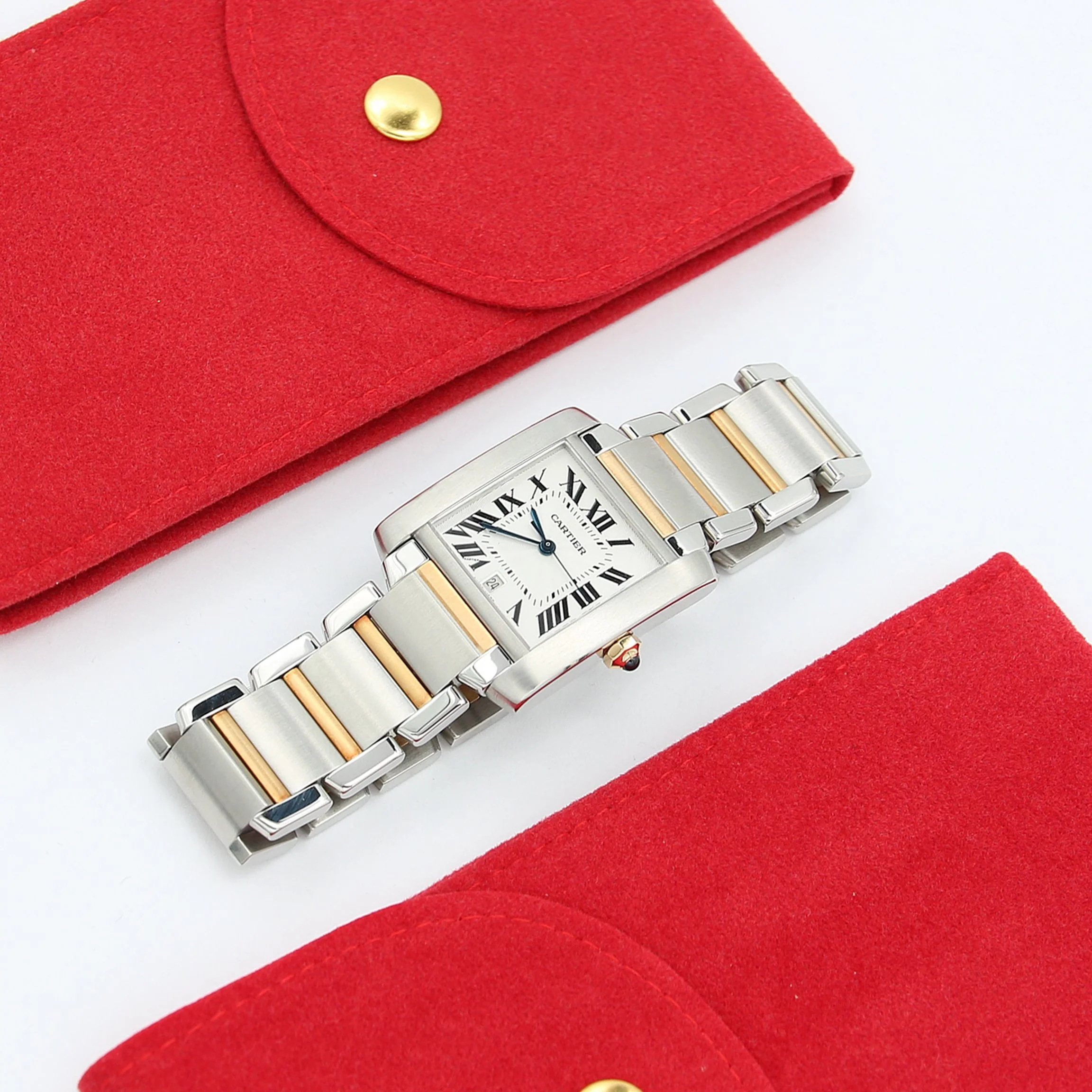 Cartier Tank Française ref. W51005Q4 Steel/Gold