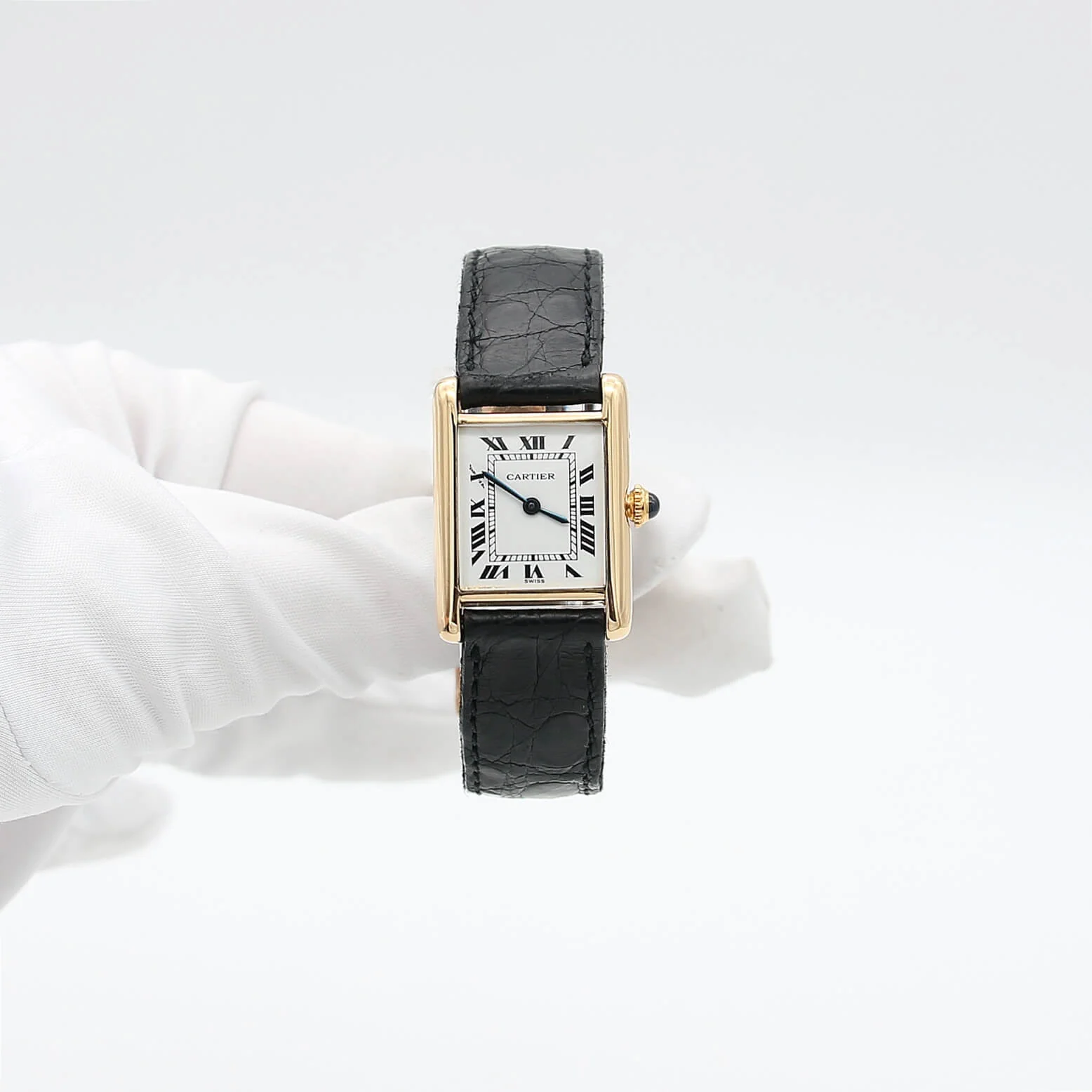 Cartier Tank Louis Mechanical ref. 78087 18K Gold - Image 2