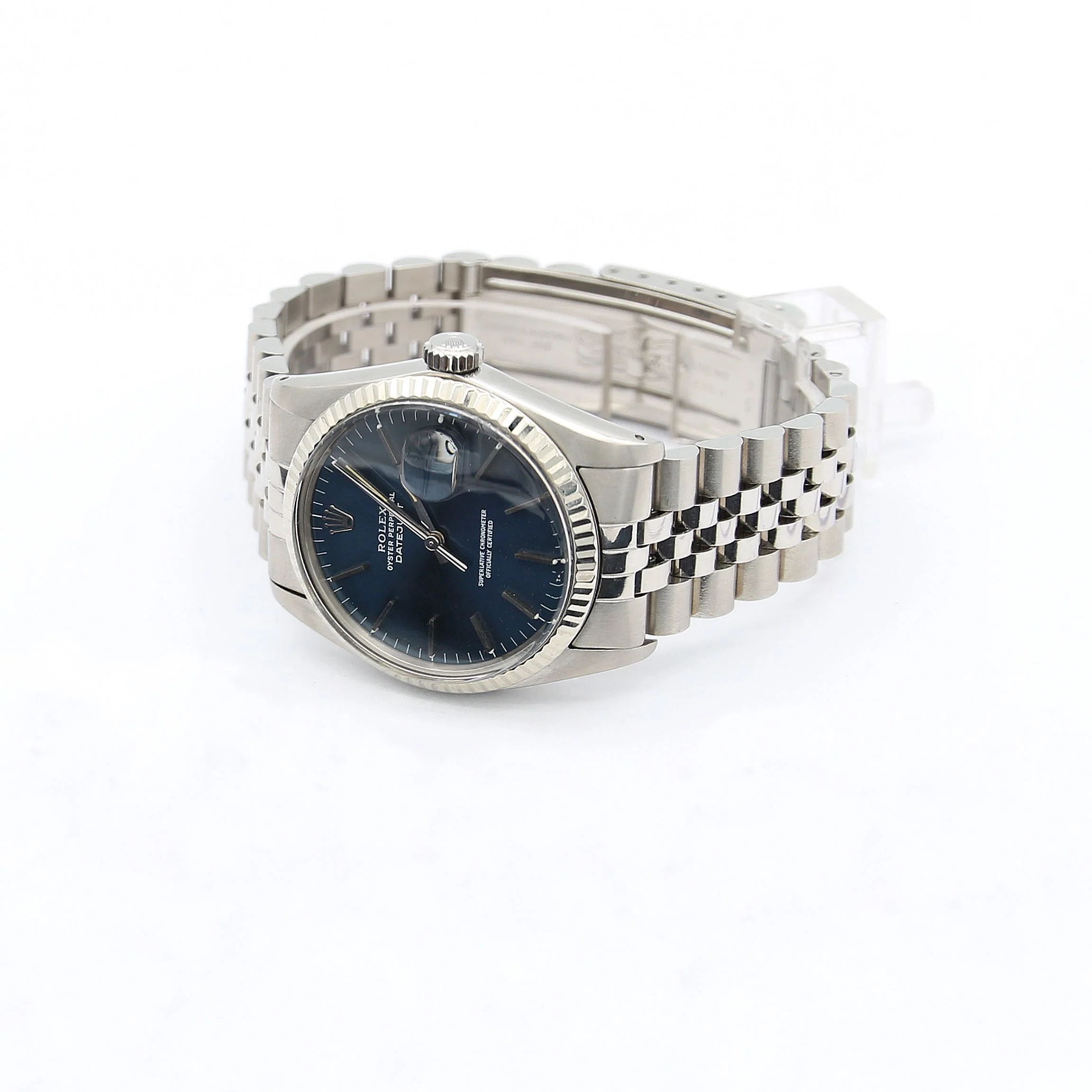 Rolex Datejust ref. 16014 - Blue Soleil dial - Image 4