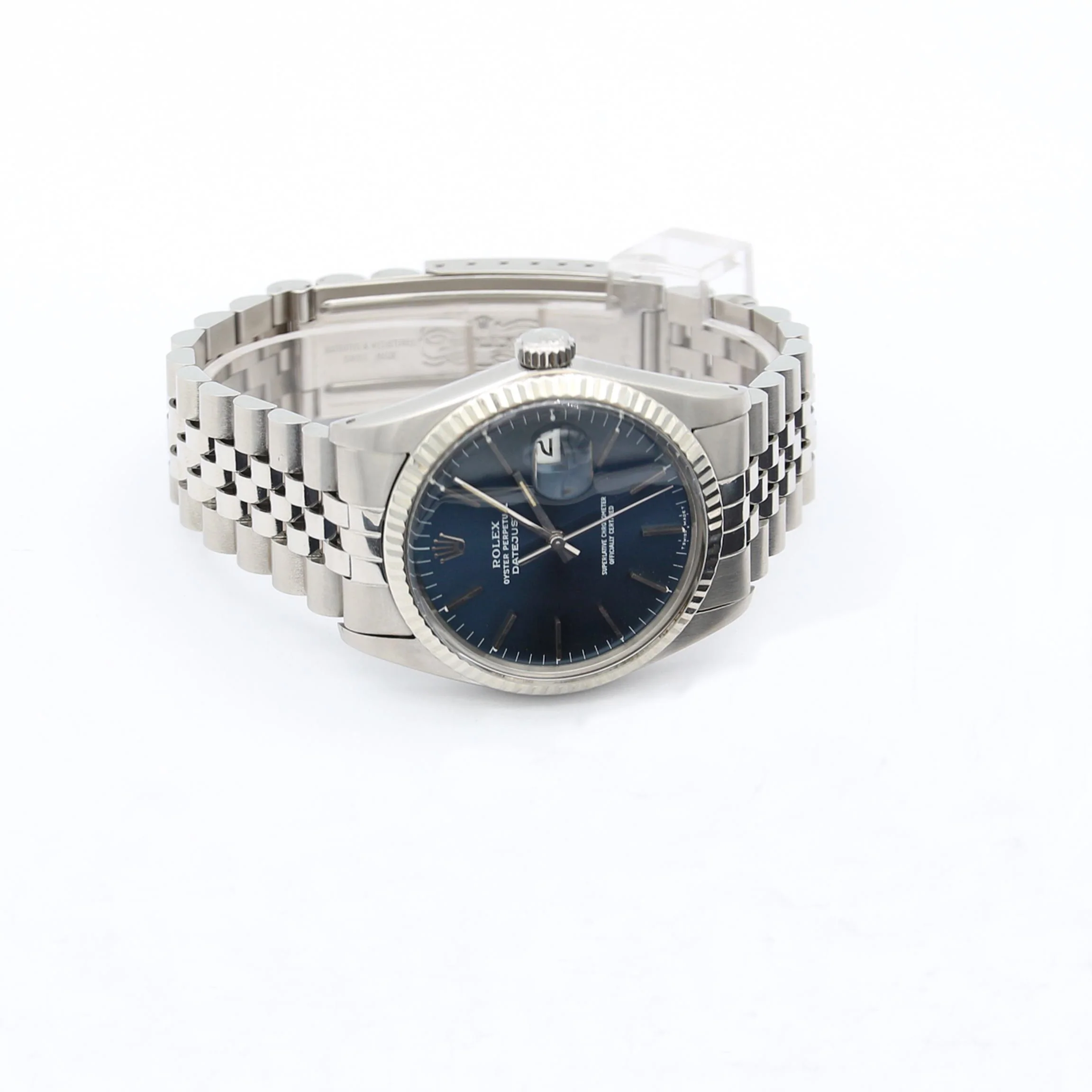 Rolex Datejust ref. 16014 - Blue Soleil dial - Image 5