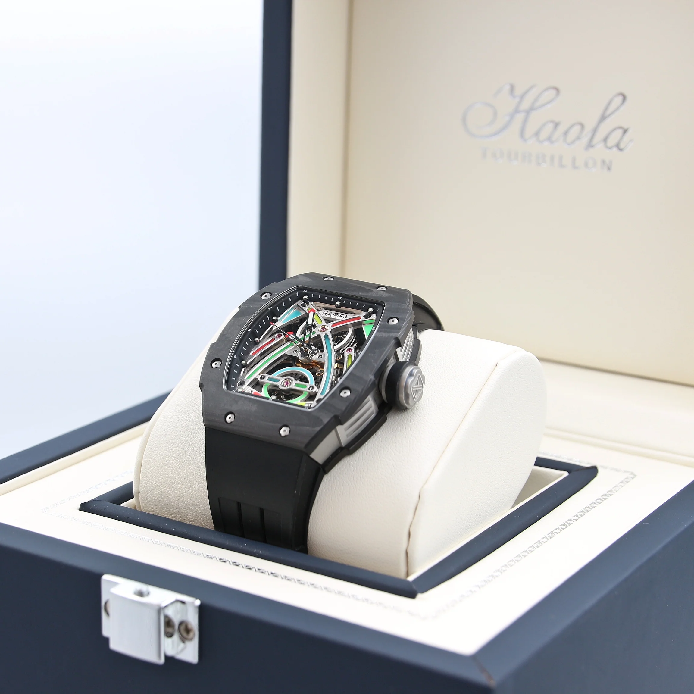 HAOFA ref. 1970 Black - Carbon TPT Automatic Watch - Image 4