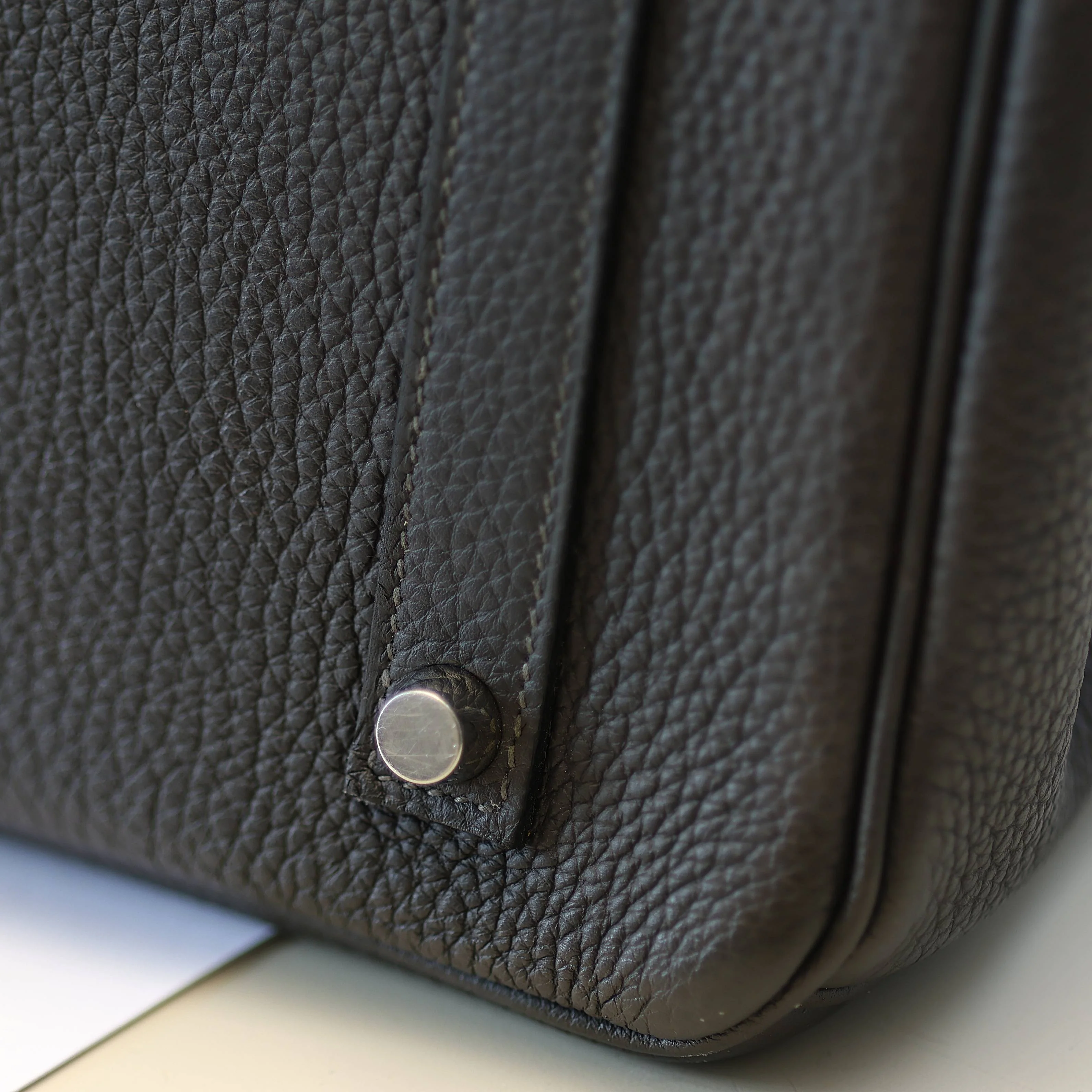 Hermès Bag Birkin 35 - Dark Grey - Image 26