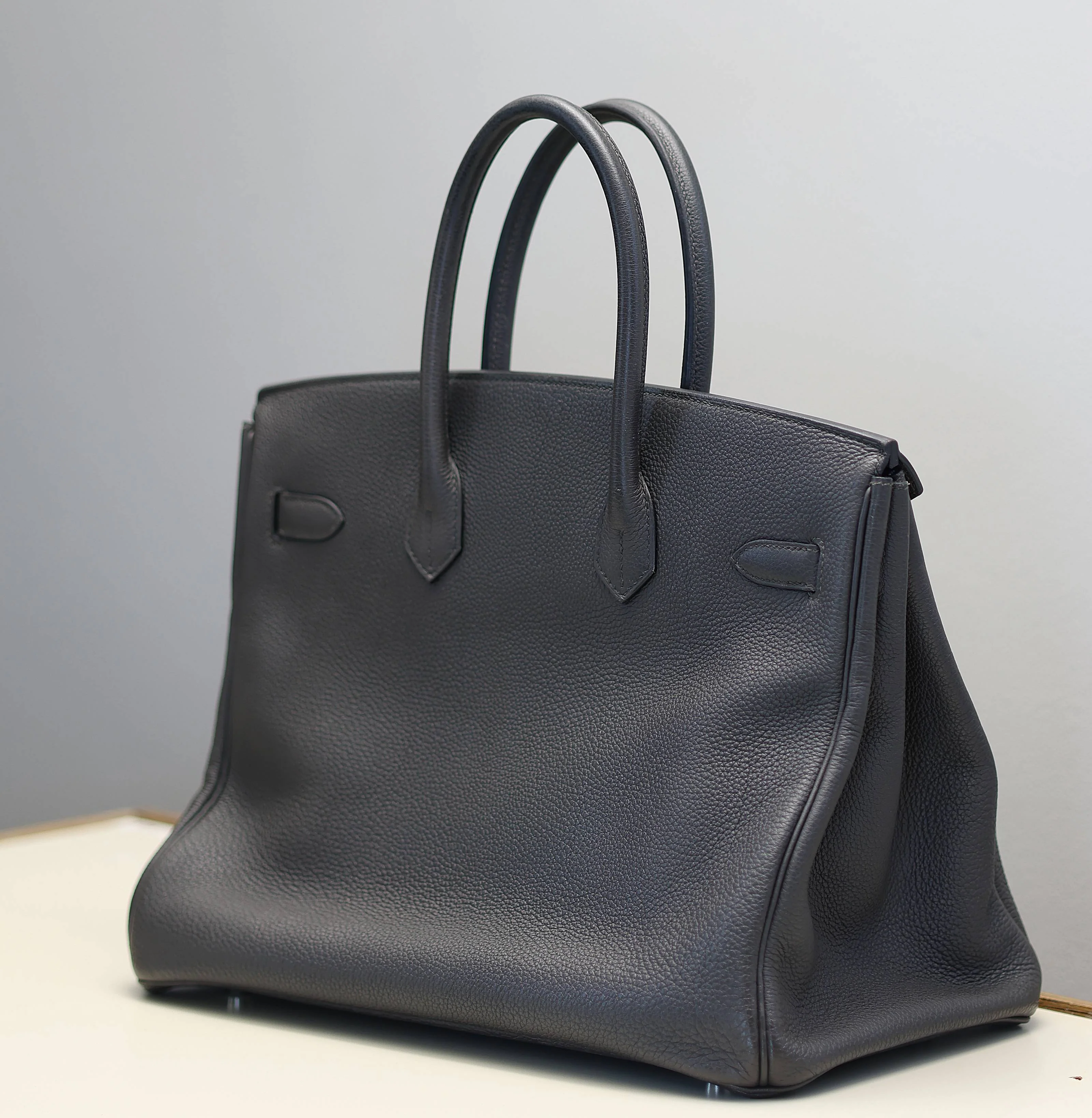 Hermès Bag Birkin 35 - Dark Grey - Image 8