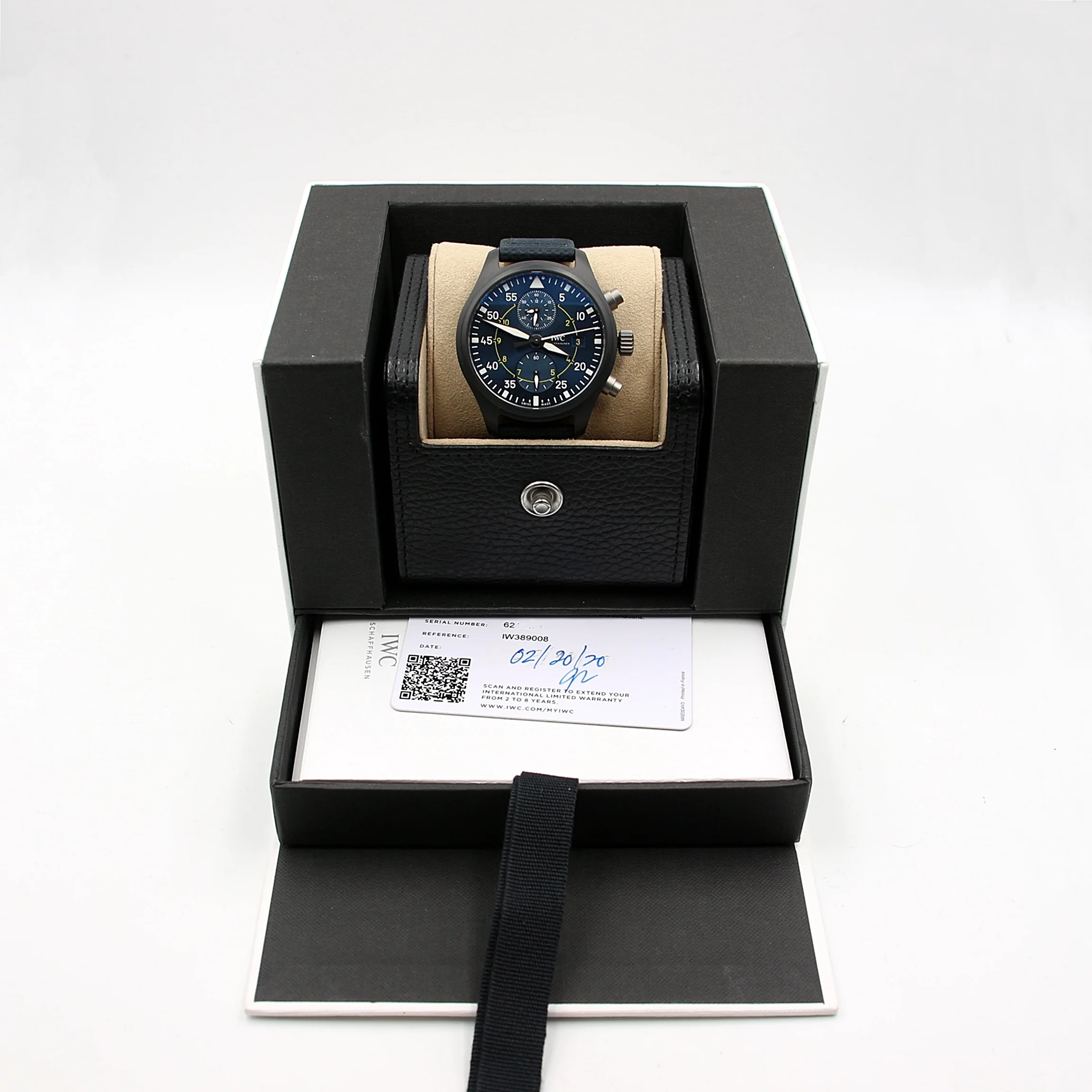 IWC Blue Angels Pilot's Watch Edition ref. 389008 with Strap Full Set - Image 2