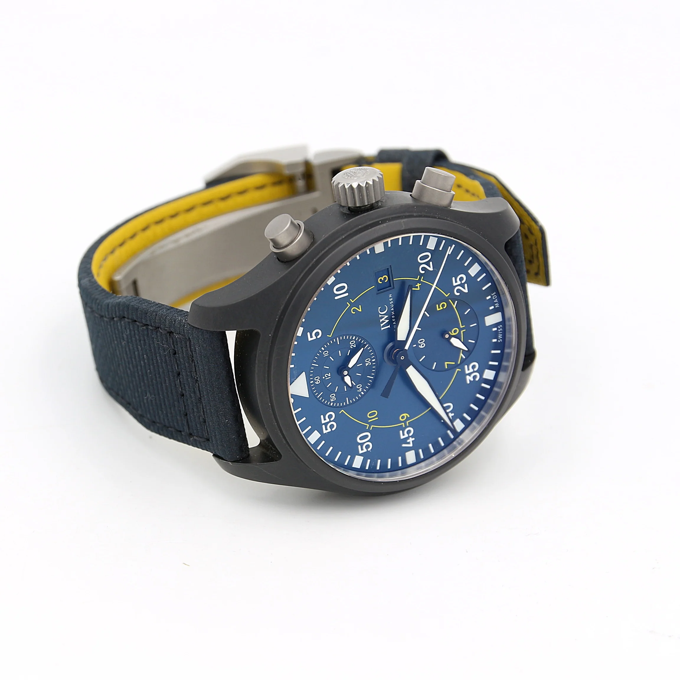 IWC Blue Angels Pilot's Watch Edition ref. 389008 with Strap Full Set - Image 4