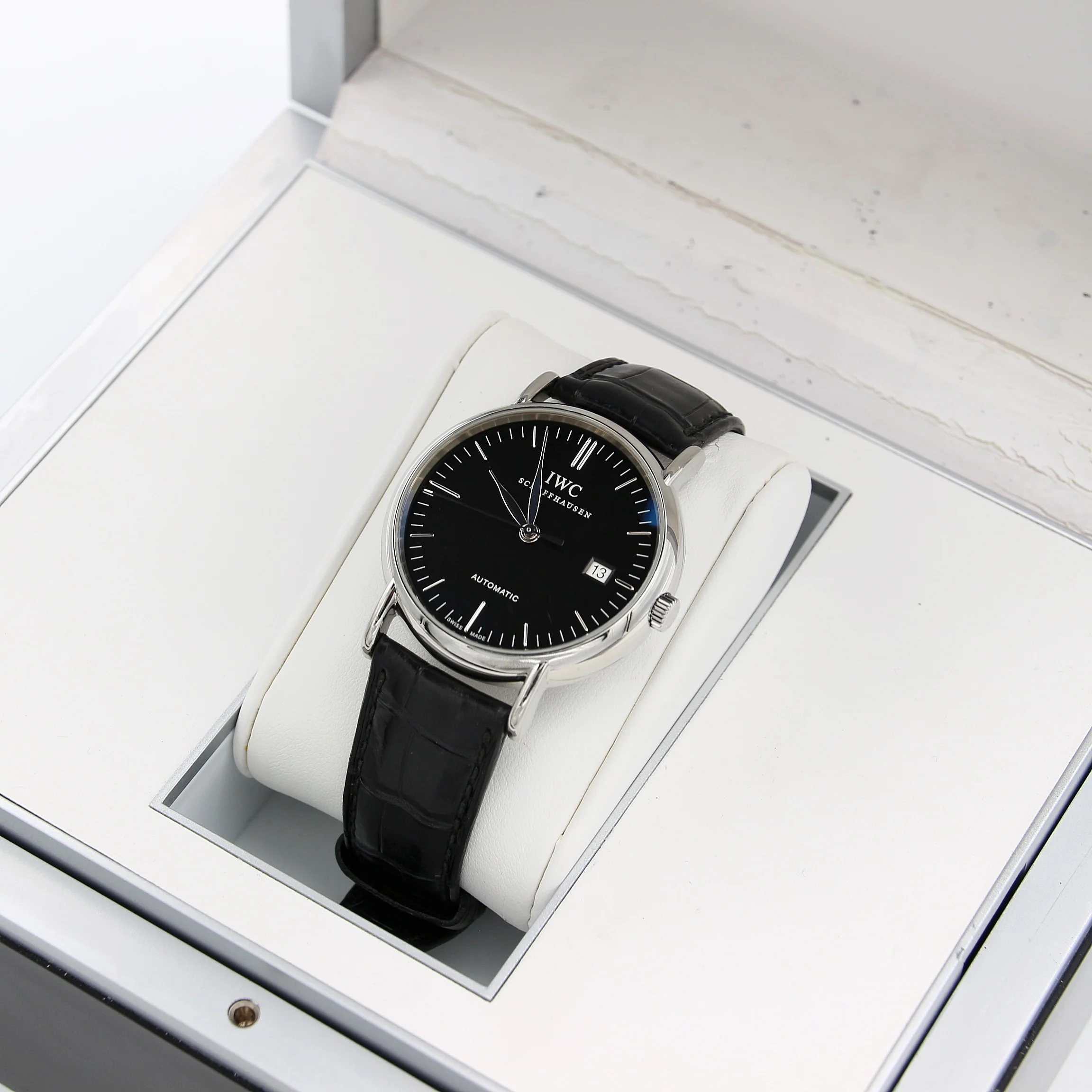 IWC Portofino Automatic ref. IW356308 - Leather strap - Full Set - Image 2