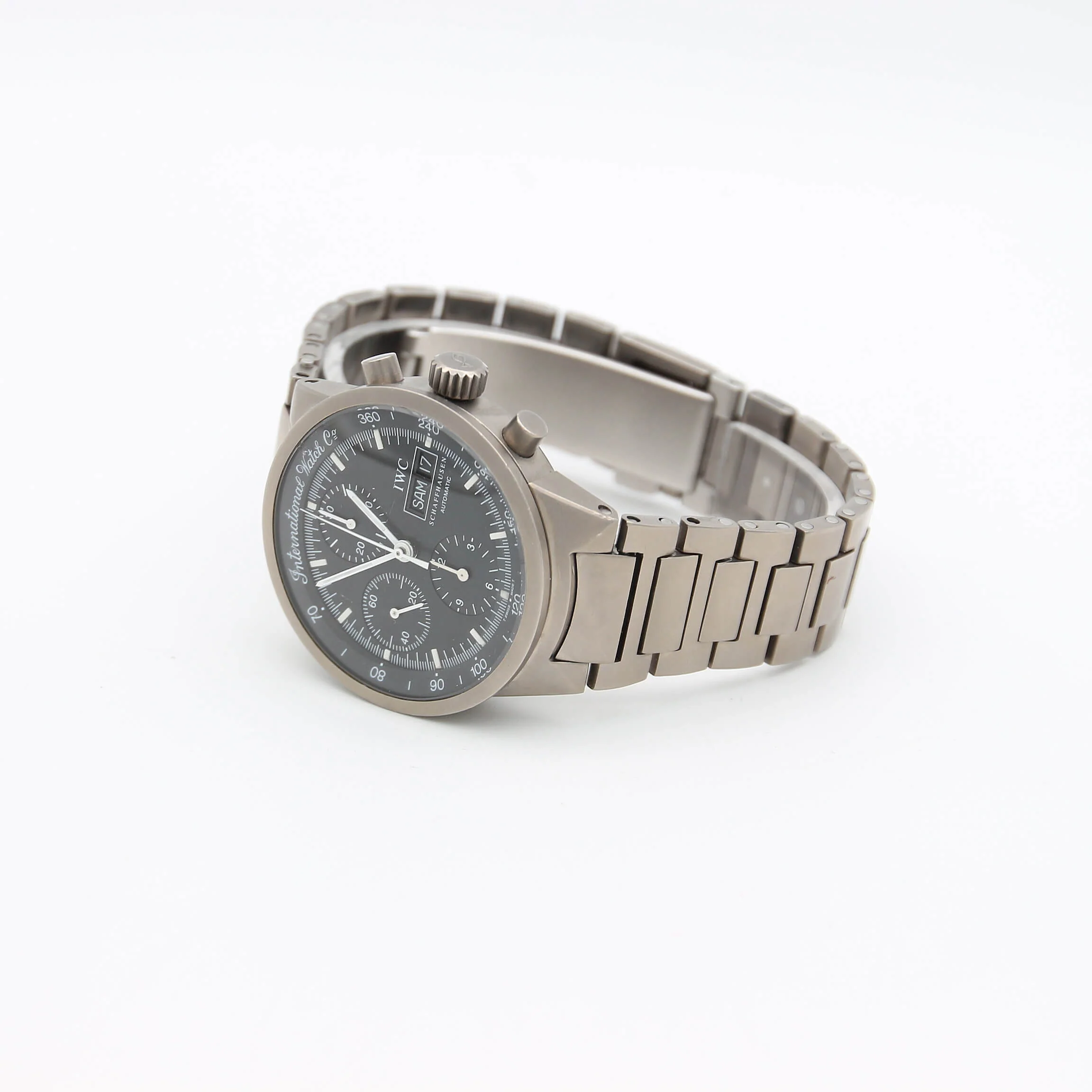 IWC Schaffhausen GST Chronograph Day-Date Titanium Ref. IW3707 - Image 5