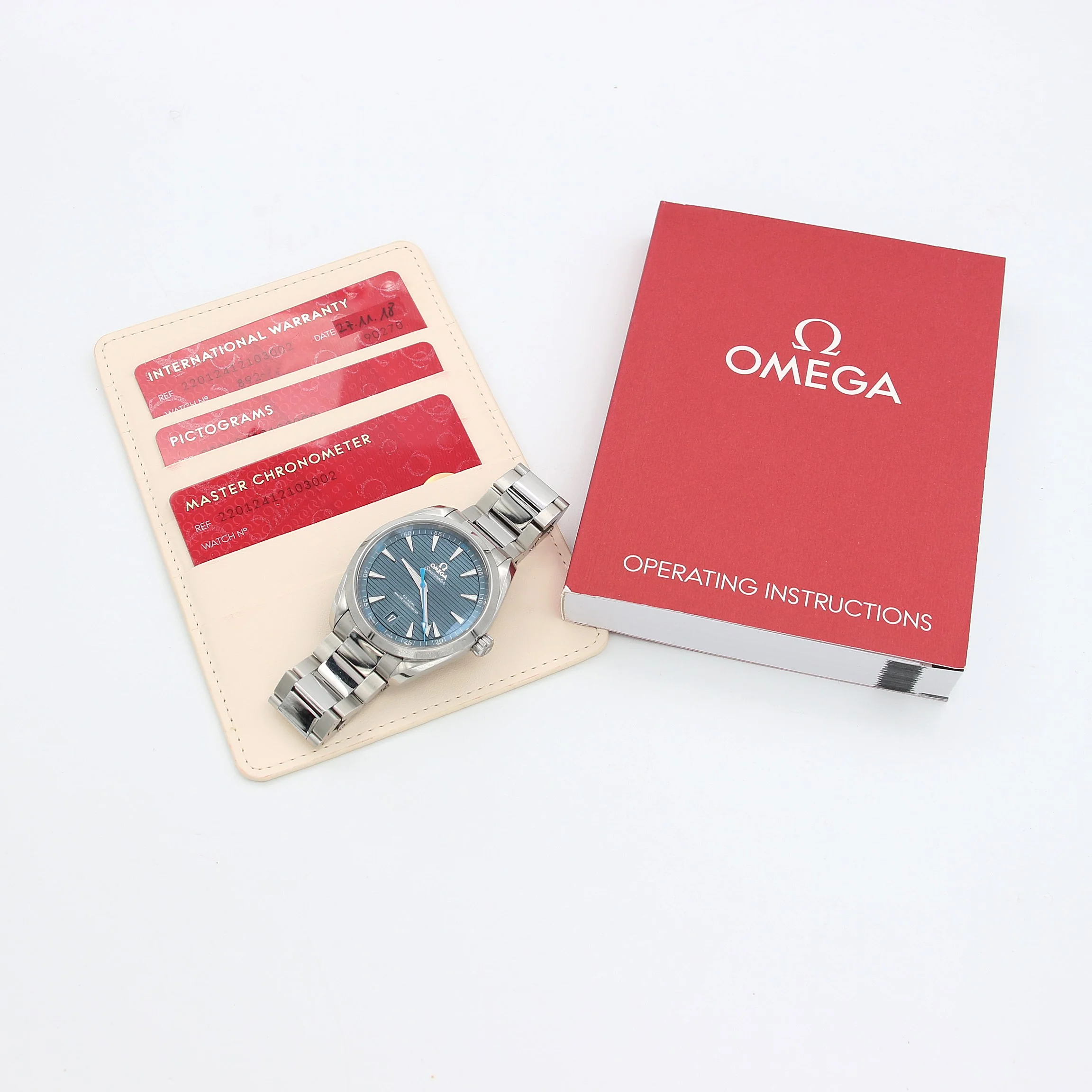 Omega Seamaster Aqua Terra 150M Co‑Axial ref. 220.12.41.21.03.002 - Full Set - Image 5