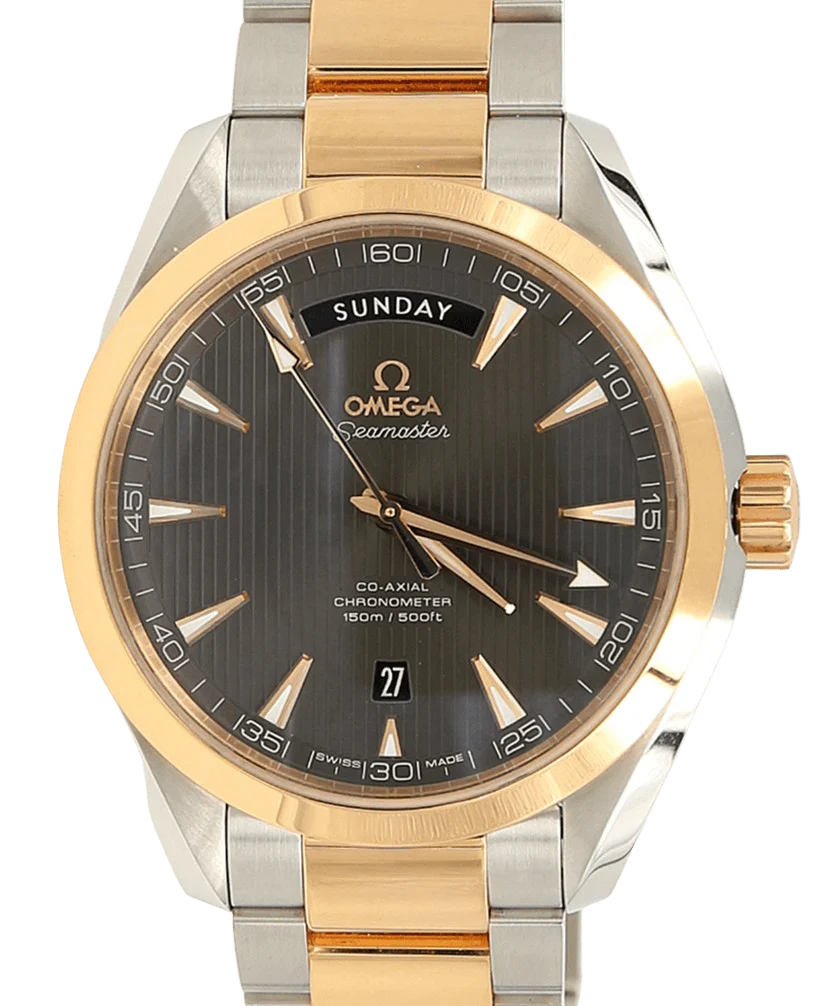 Omega Seamaster Aqua Terra Co-axial Day-Date ref. 231.20.42.22.06.001 Steel/Gold