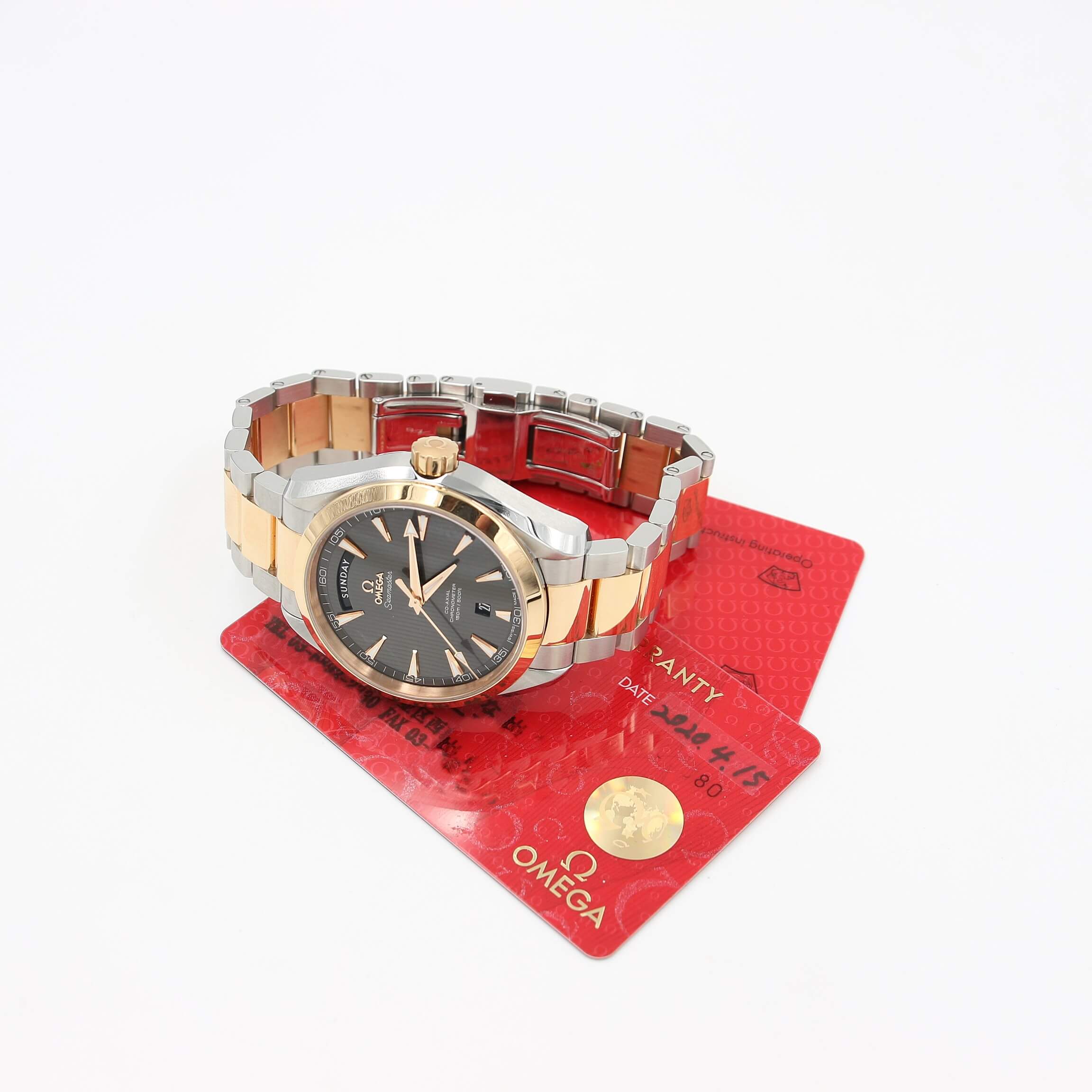 Omega Seamaster Aqua Terra Co-axial Day-Date ref. 231.20.42.22.06.001 Steel/Gold - Image 3