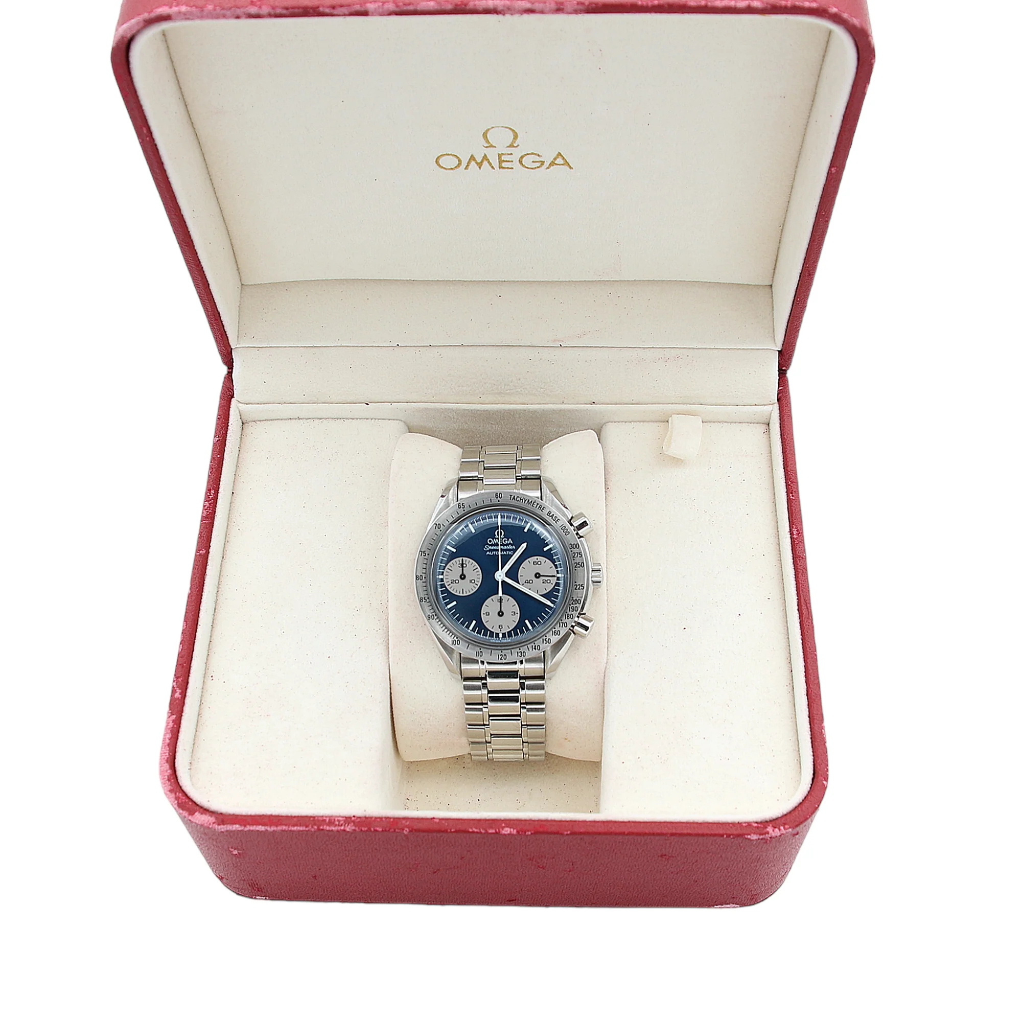 Omega Speedmaster automatic ref. 3510.82 - Limited edition Japan blue dial - Full set - Image 4