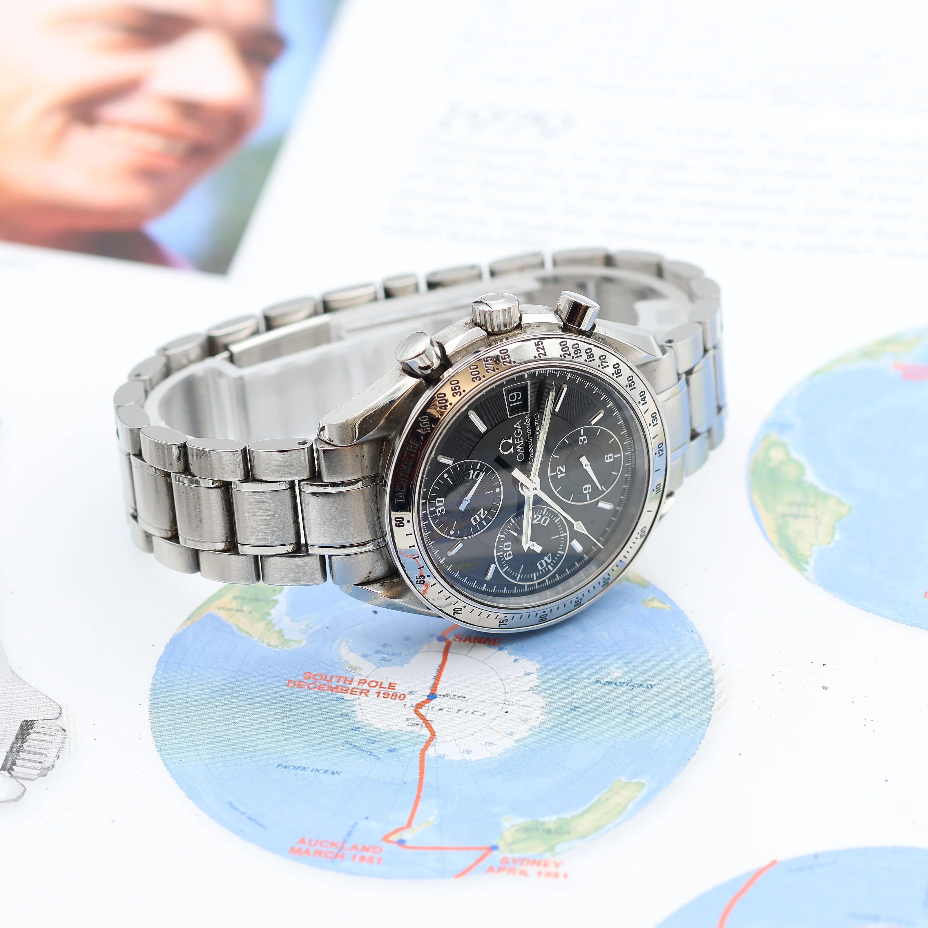 Omega Speedmaster Date ref. 3513.50 Black Dial - With Box - Image 11