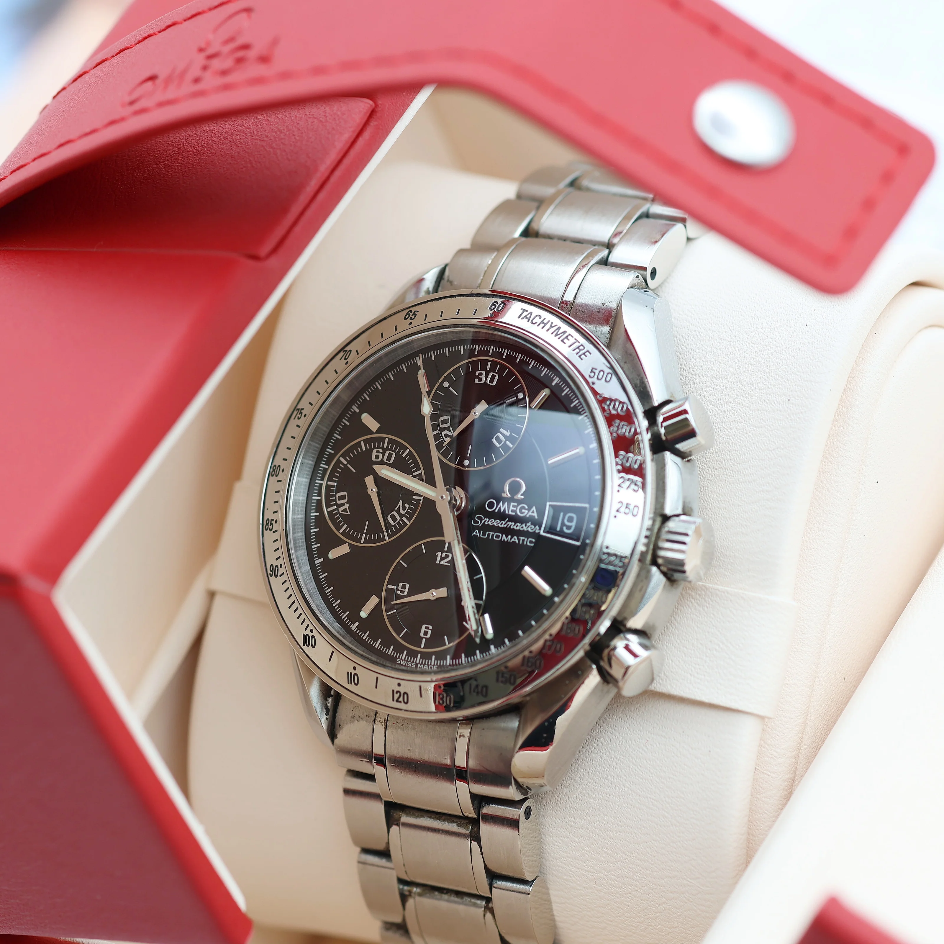 Omega Speedmaster Date ref. 3513.50 Black Dial - With Box - Image 7