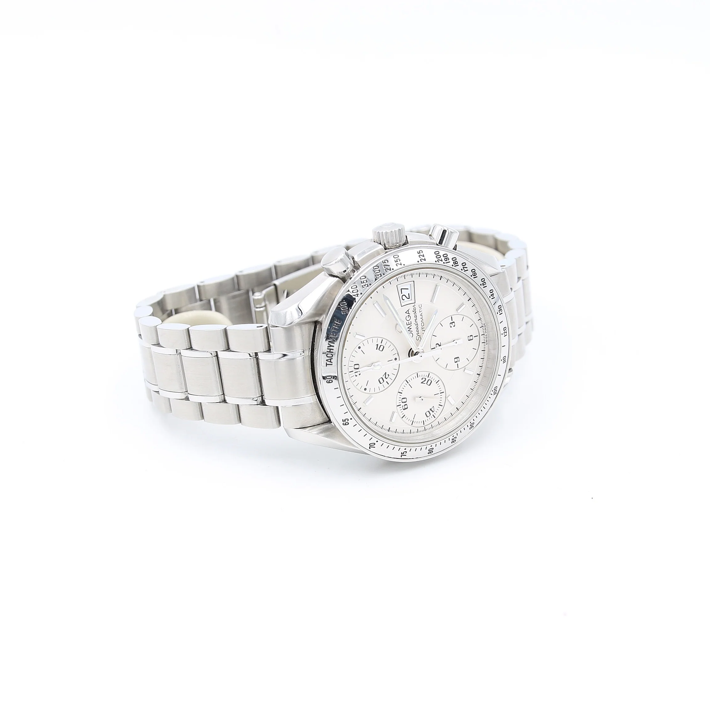 Omega Speedmaster Date ref. 3513.30 - Silver Dial - with Warranty - Image 4
