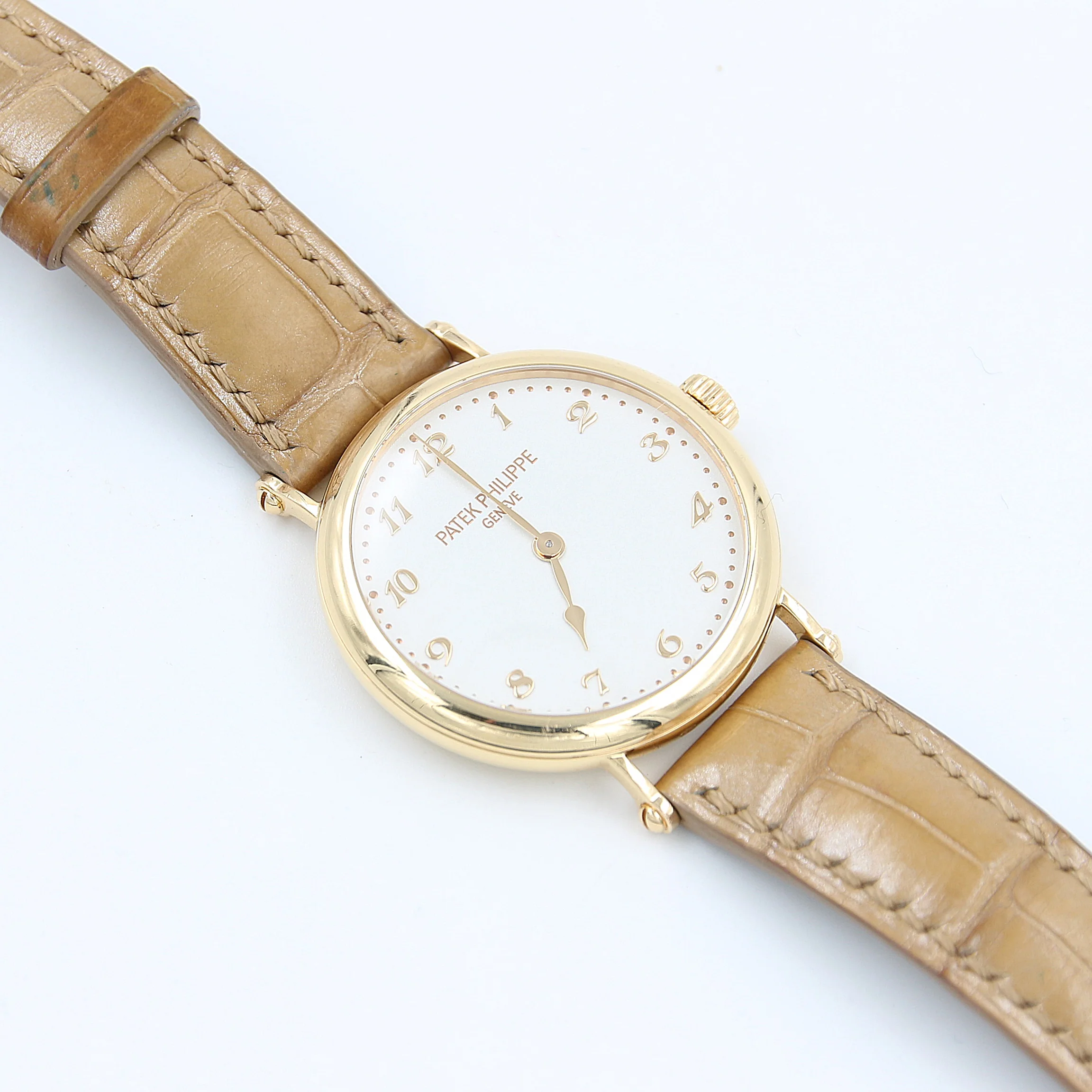 Patek Philippe Calatrava ref. 7200R-001 18K Rose Gold Leather Strap - Image 3