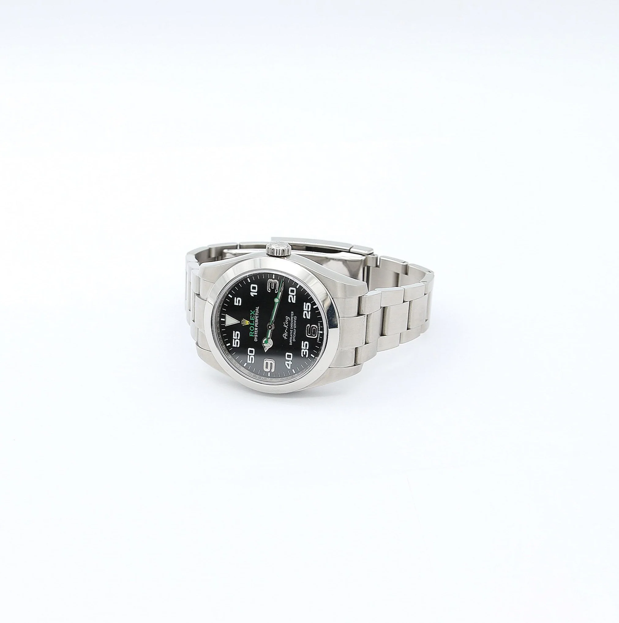 Rolex Air-King 116900 - Black Dial - with Card (Full Set) - Image 7
