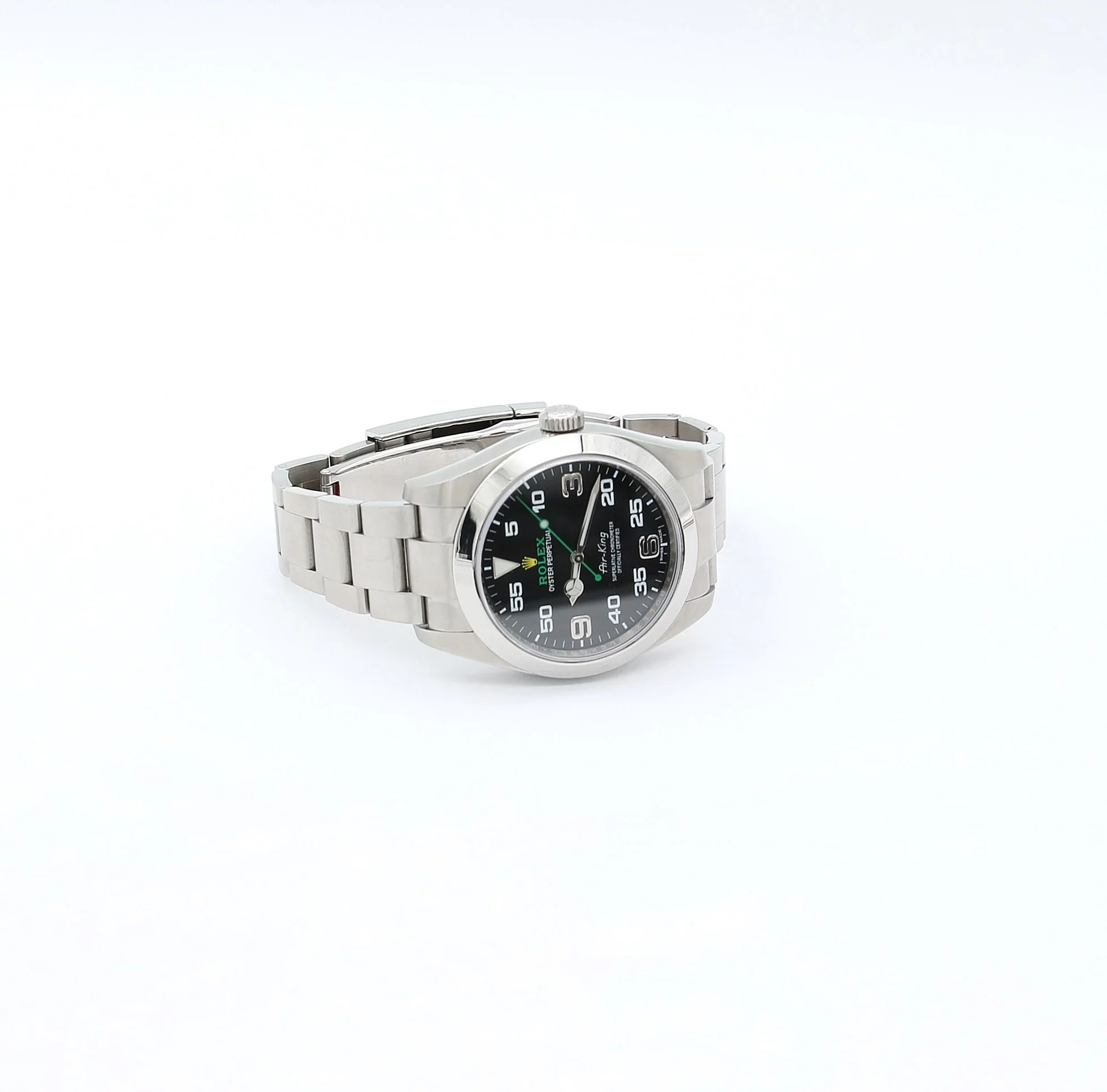Rolex Air-King 116900 - Black Dial - with Card (Full Set) - Image 8