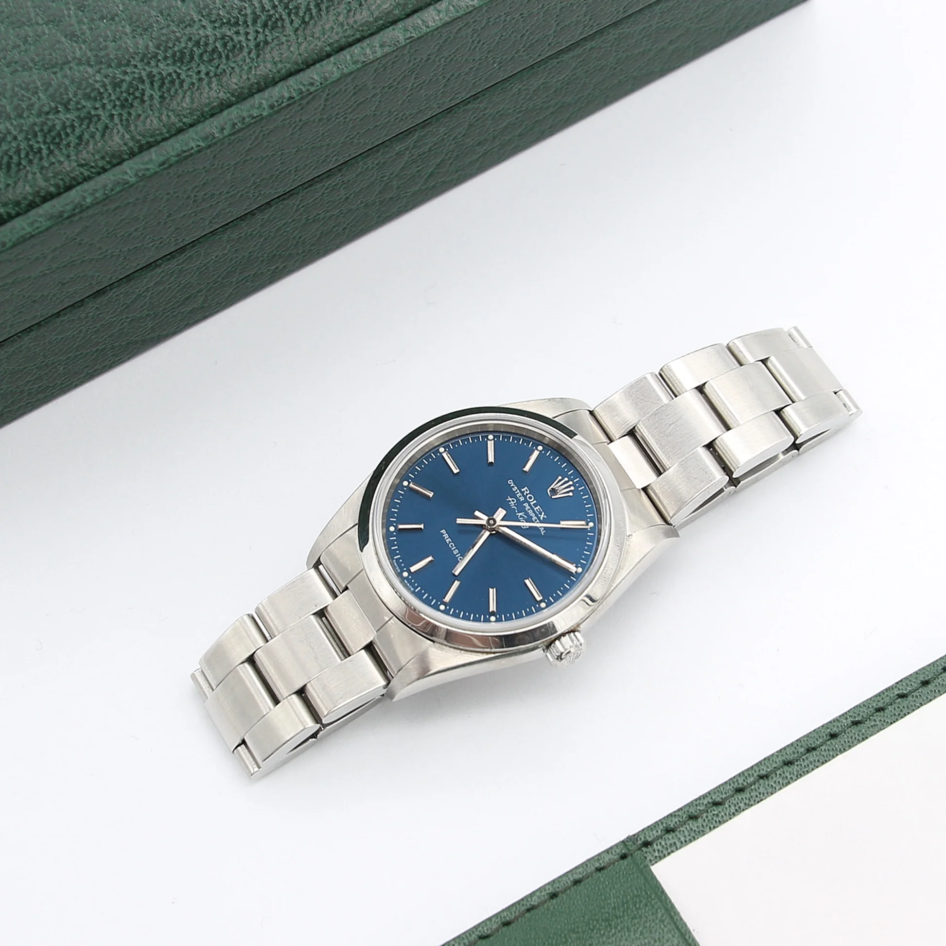 Rolex Air-King ref. 14000 Blue dial - Full Set - Image 2
