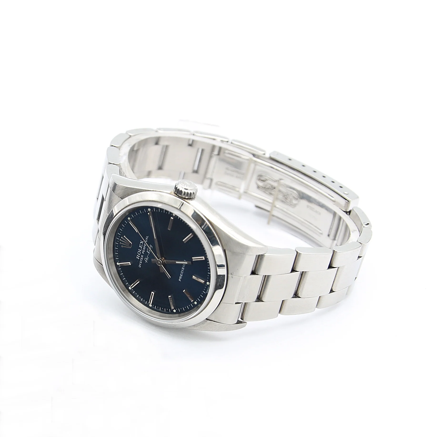 Rolex Air-King ref. 14000 Blue dial - Full Set - Image 3