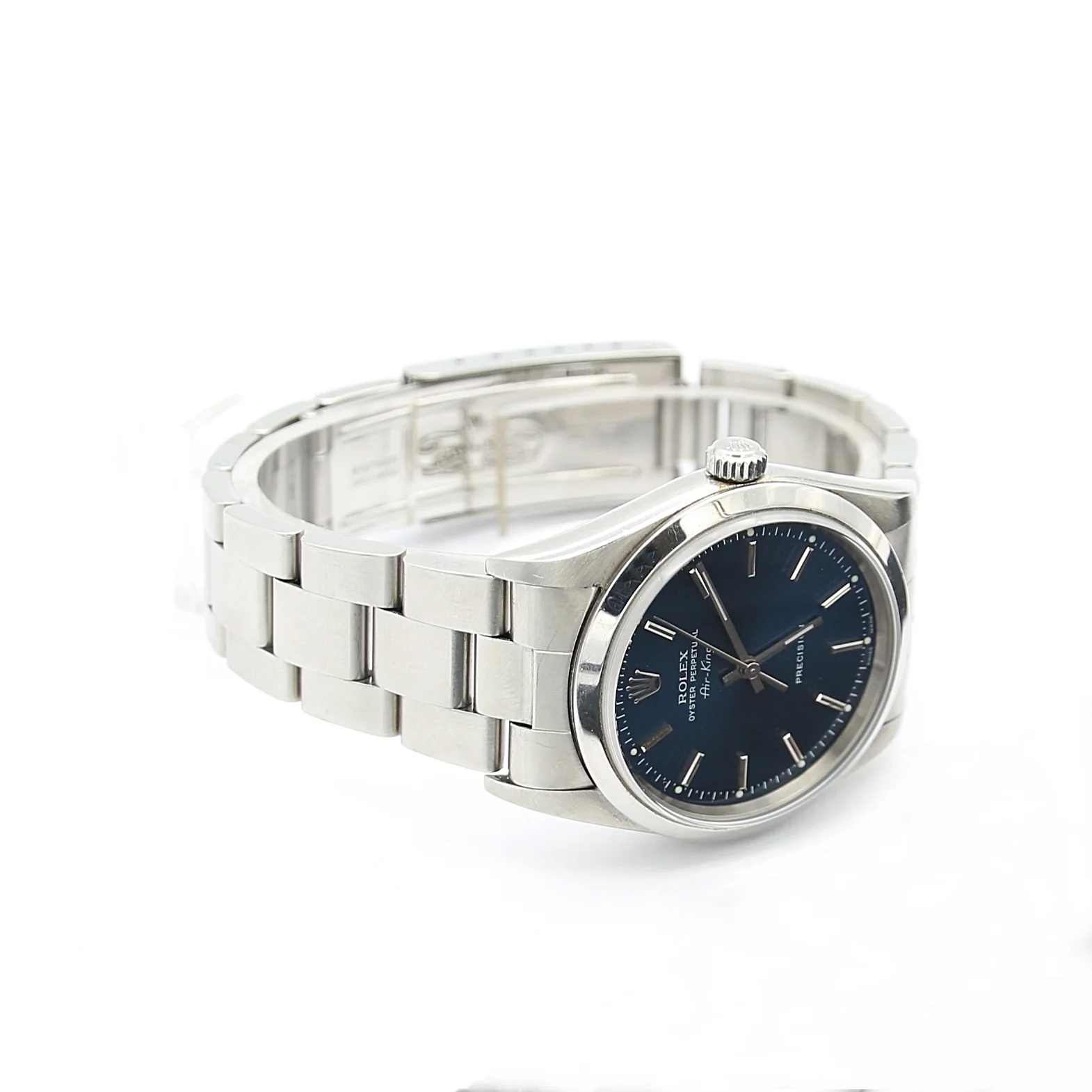 Rolex Air-King ref. 14000 Blue dial - Full Set - Image 4