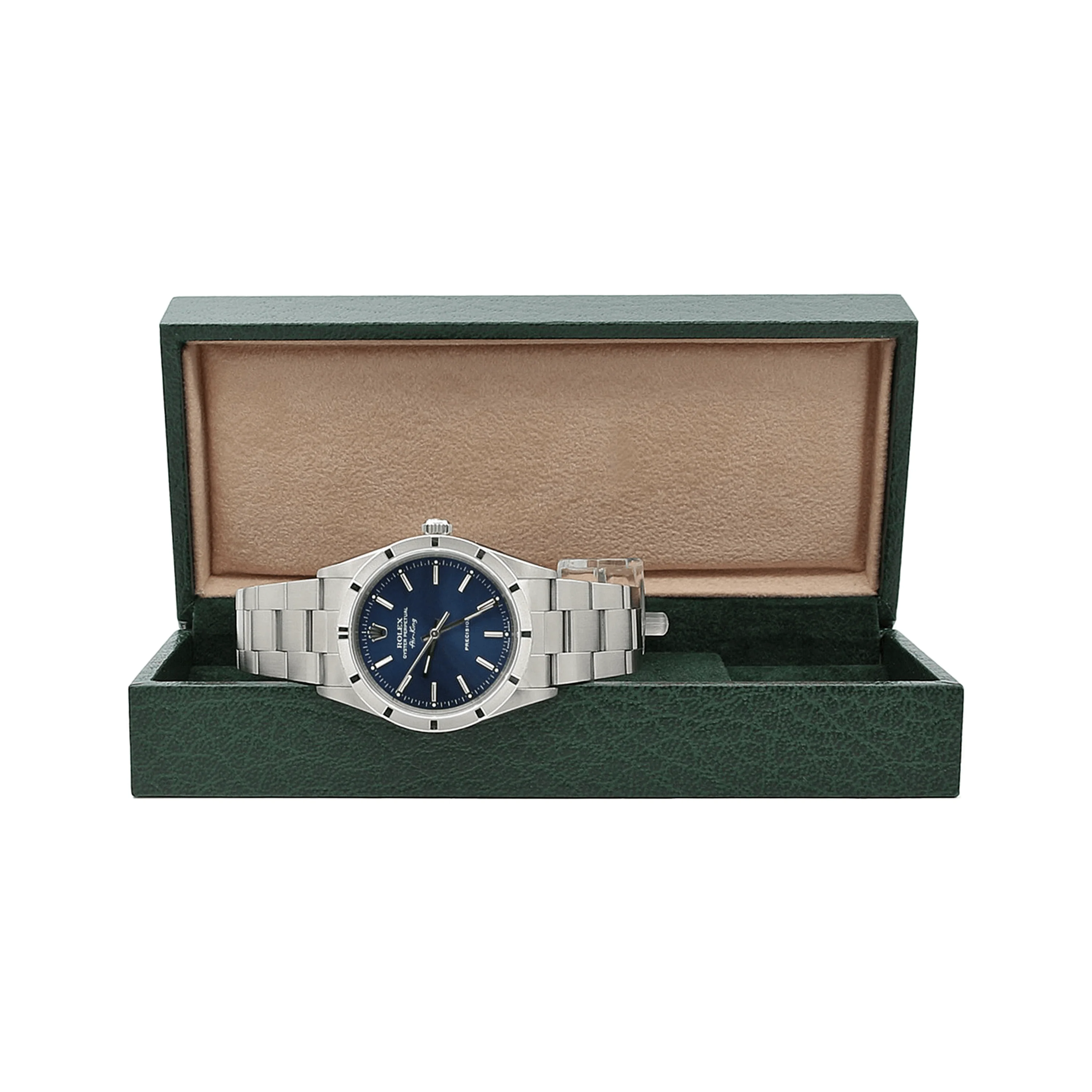 ON SALE: Rolex Air-King ref. 14010 Blue dial - Full Set - Image 4