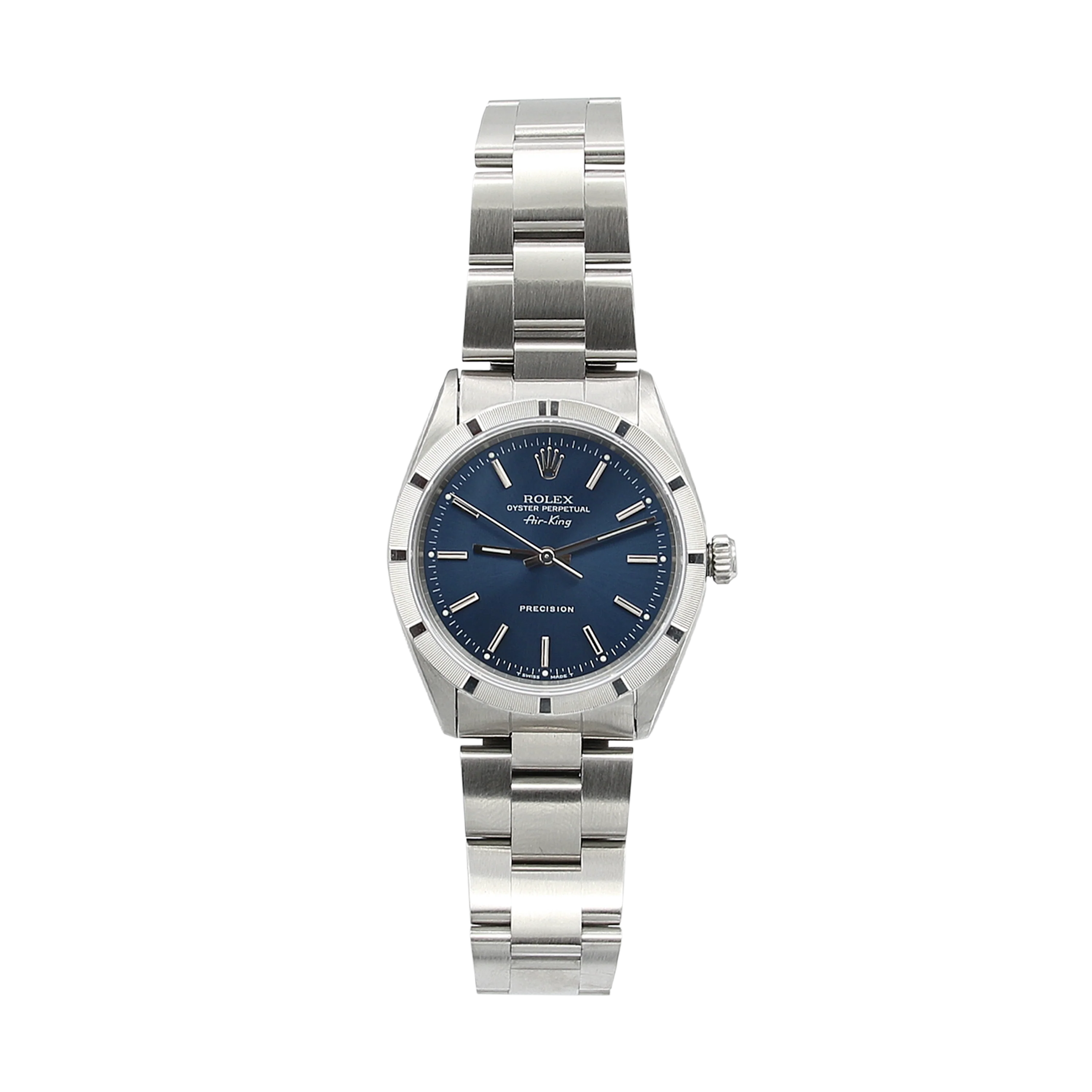 ON SALE: Rolex Air-King ref. 14010 Blue dial - Full Set - Image 5