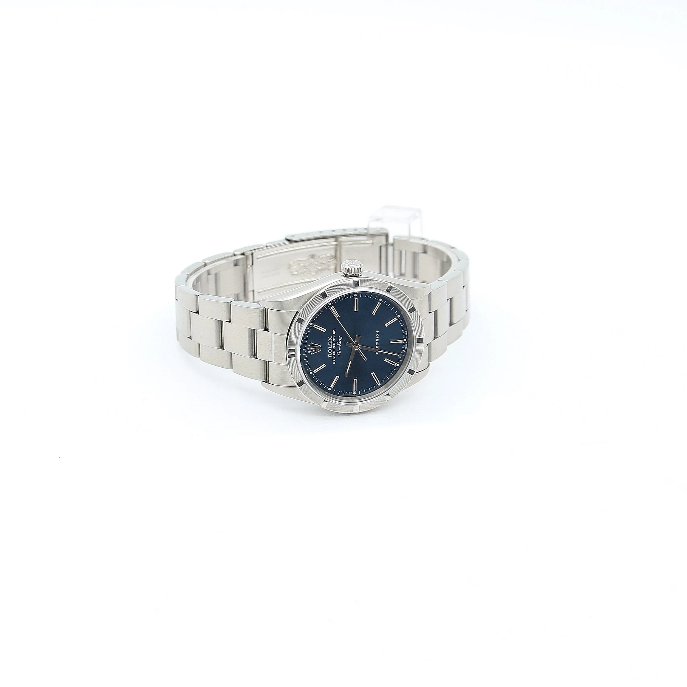 ON SALE: Rolex Air-King ref. 14010 Blue dial - Full Set - Image 8
