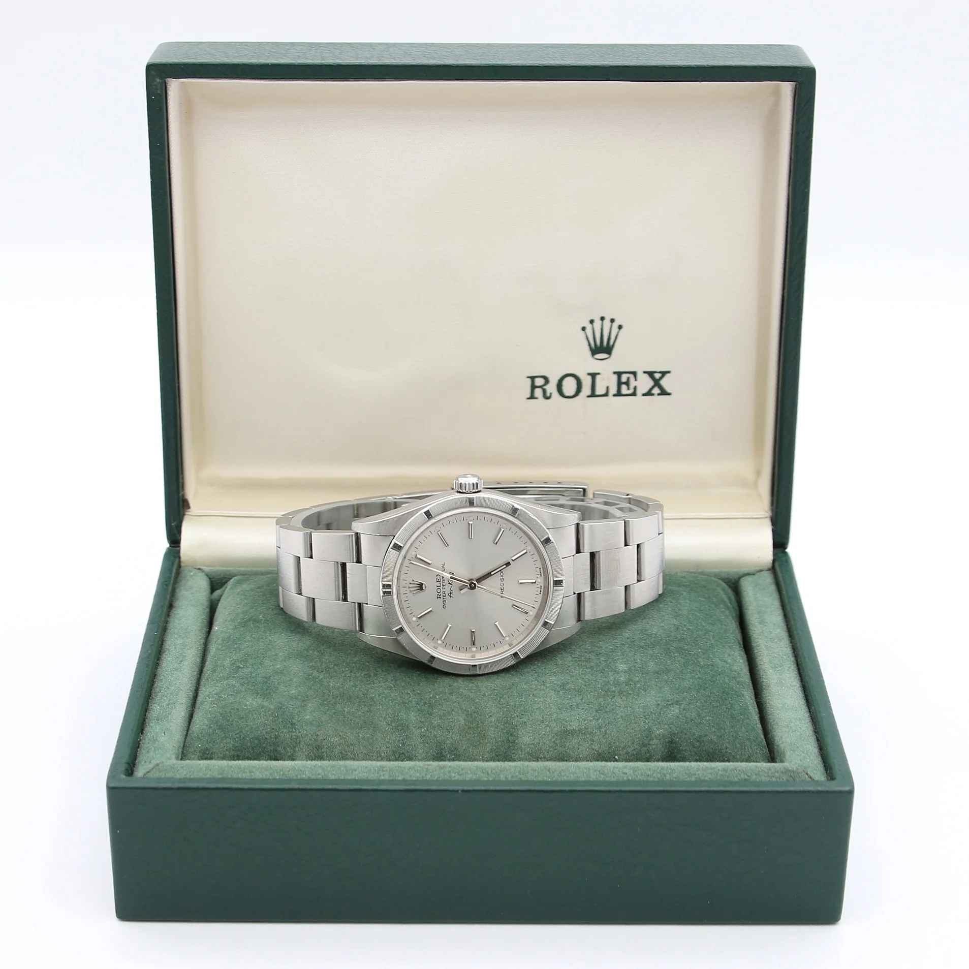 Rolex Air-King ref. 14010M Silver dial - Full Set - Image 4